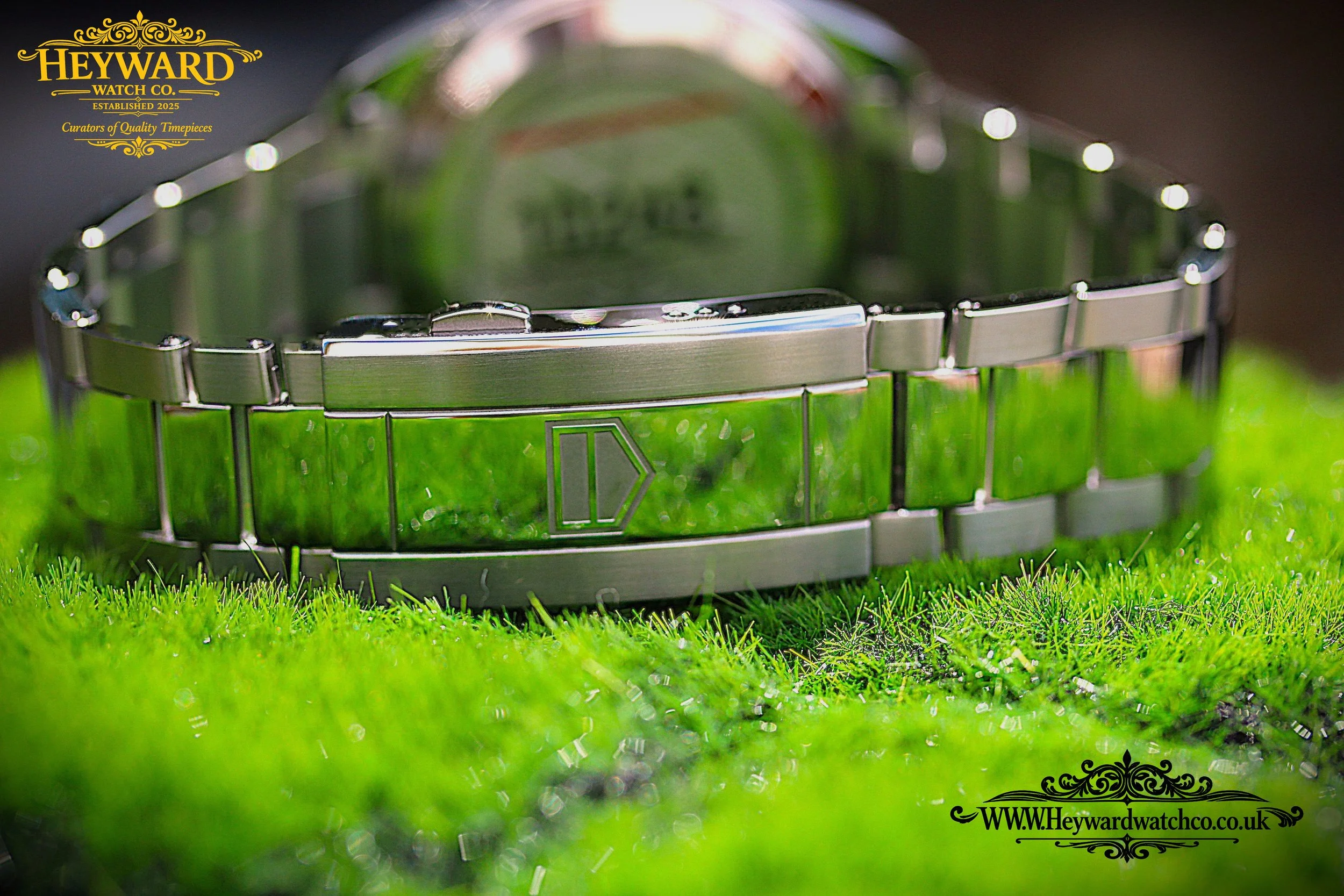The Aquaracer’s brushed steel bracelet, engineered for comfort and everyday durability.