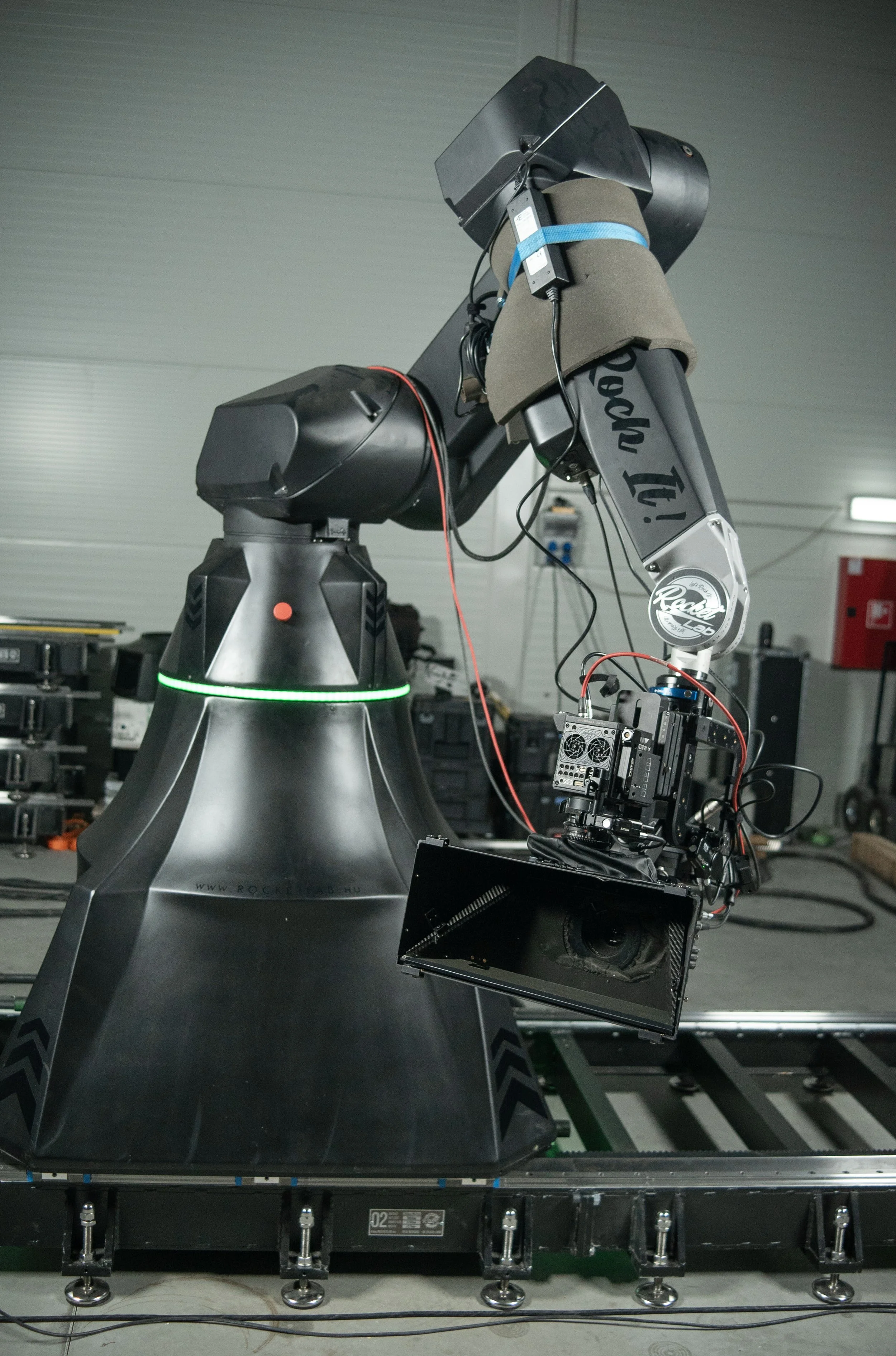 Stereographer ALPHA 3D RIG on Rocketlab motion control robot