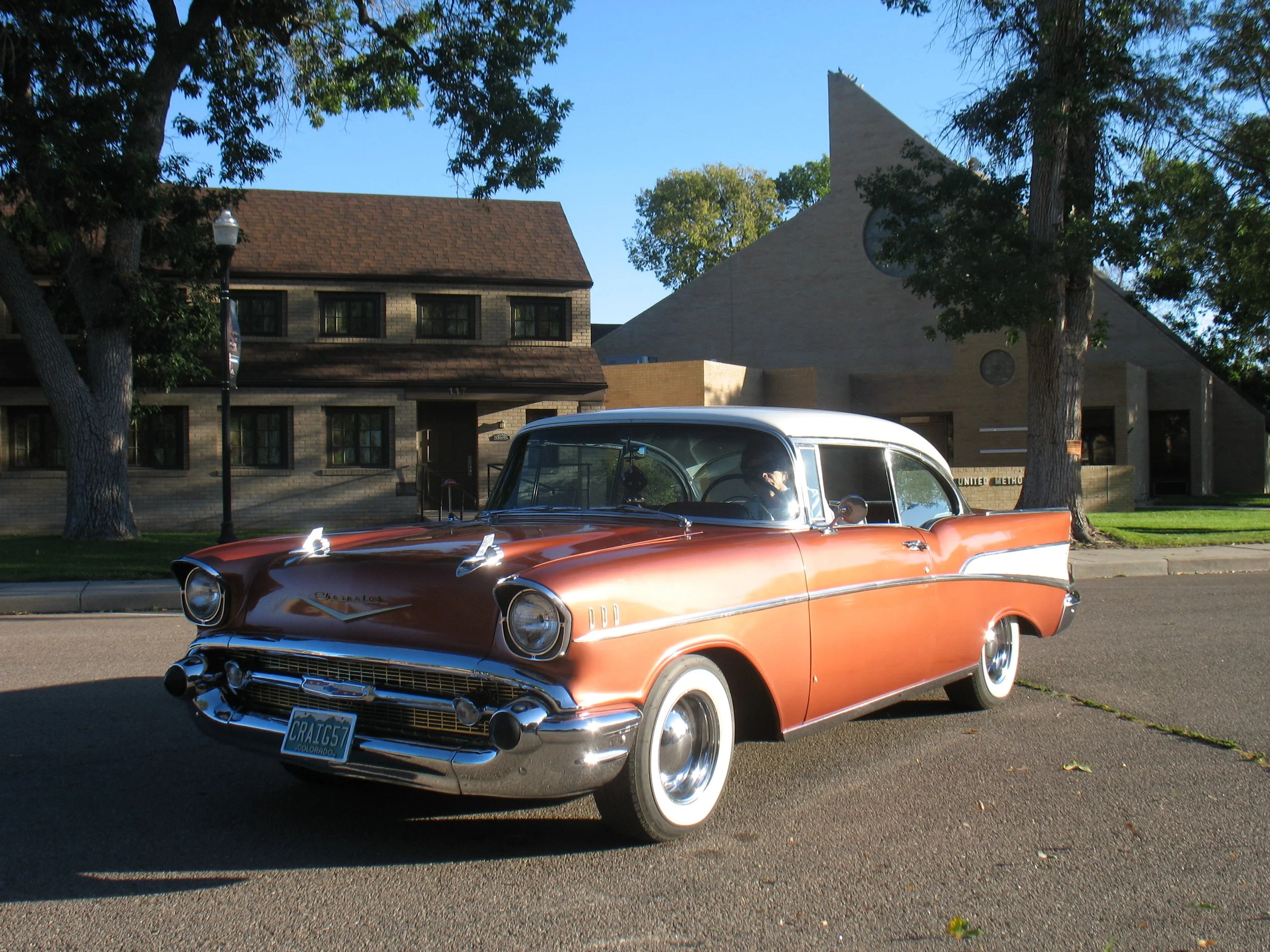 Friends of Rhonda Hamann Award Doris Craig 1957 Chevy Belair 2-Door Hardtop.JPG