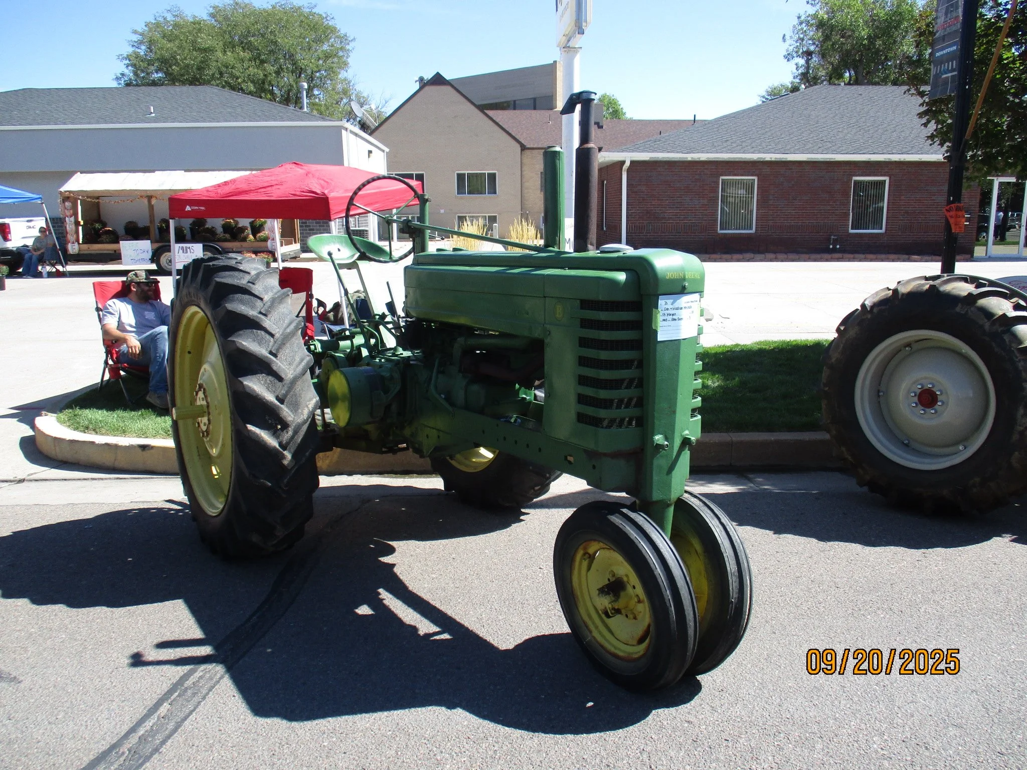 Dan & Madison Whichelo 1940 John Deere Model B.JPG