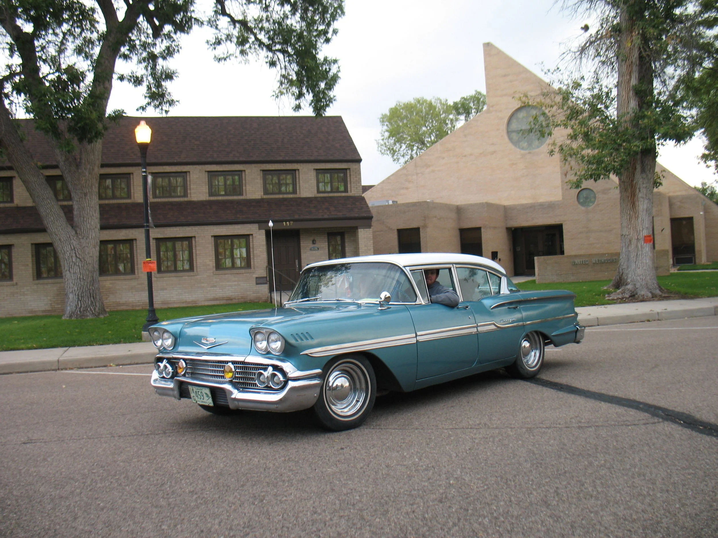 Cheryl Baumgartner Memorial Award Emily Thain 1958 Chevrolet Biscayne.JPG