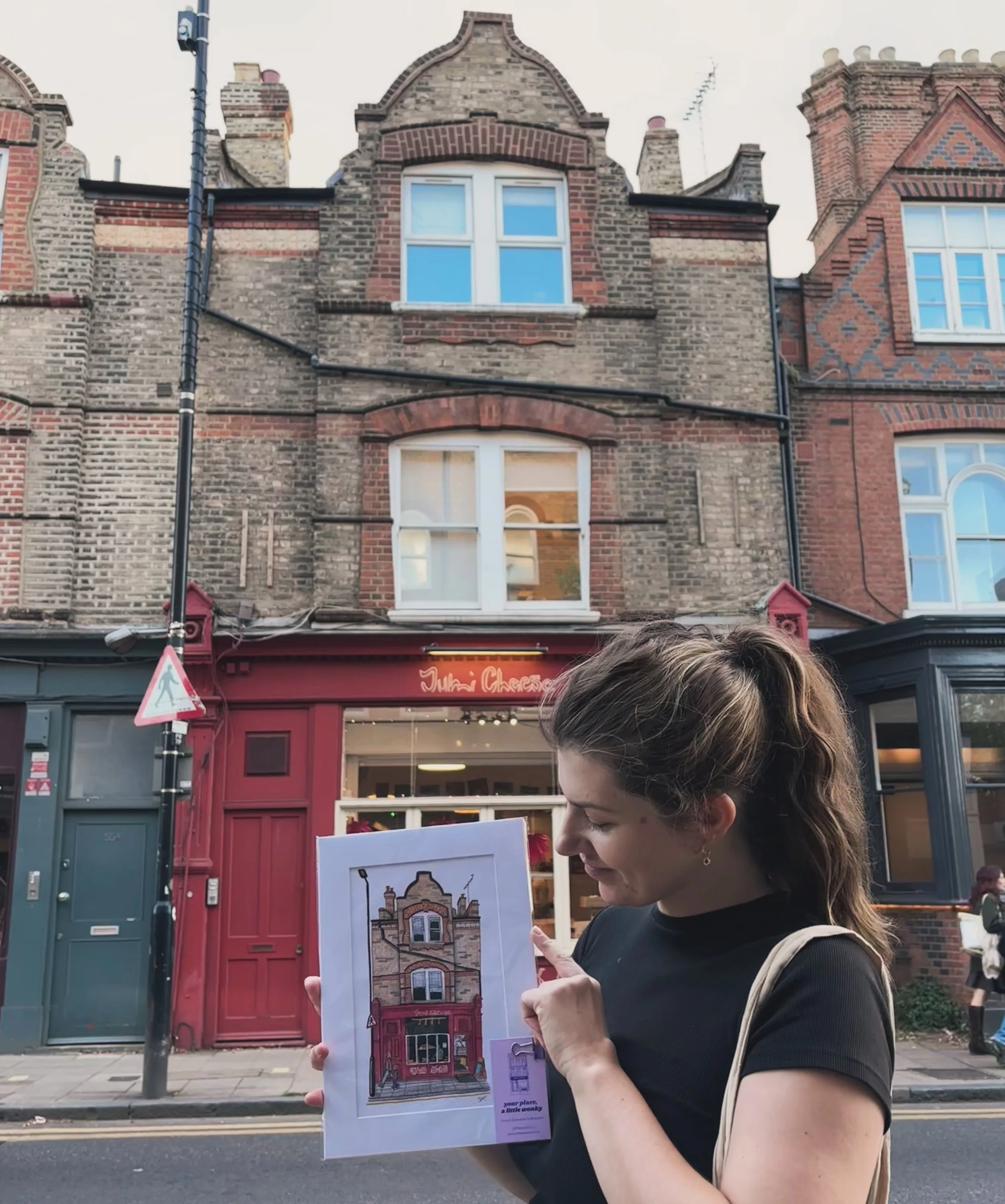 The art and the inspo! Lovely to connect with local business owners to share my hobby 💜

Got a building, home, or local spot that deserves some love? Comment or DM me and let&rsquo;s make it happen. Christmas commission spots are filling up!

#Crouc
