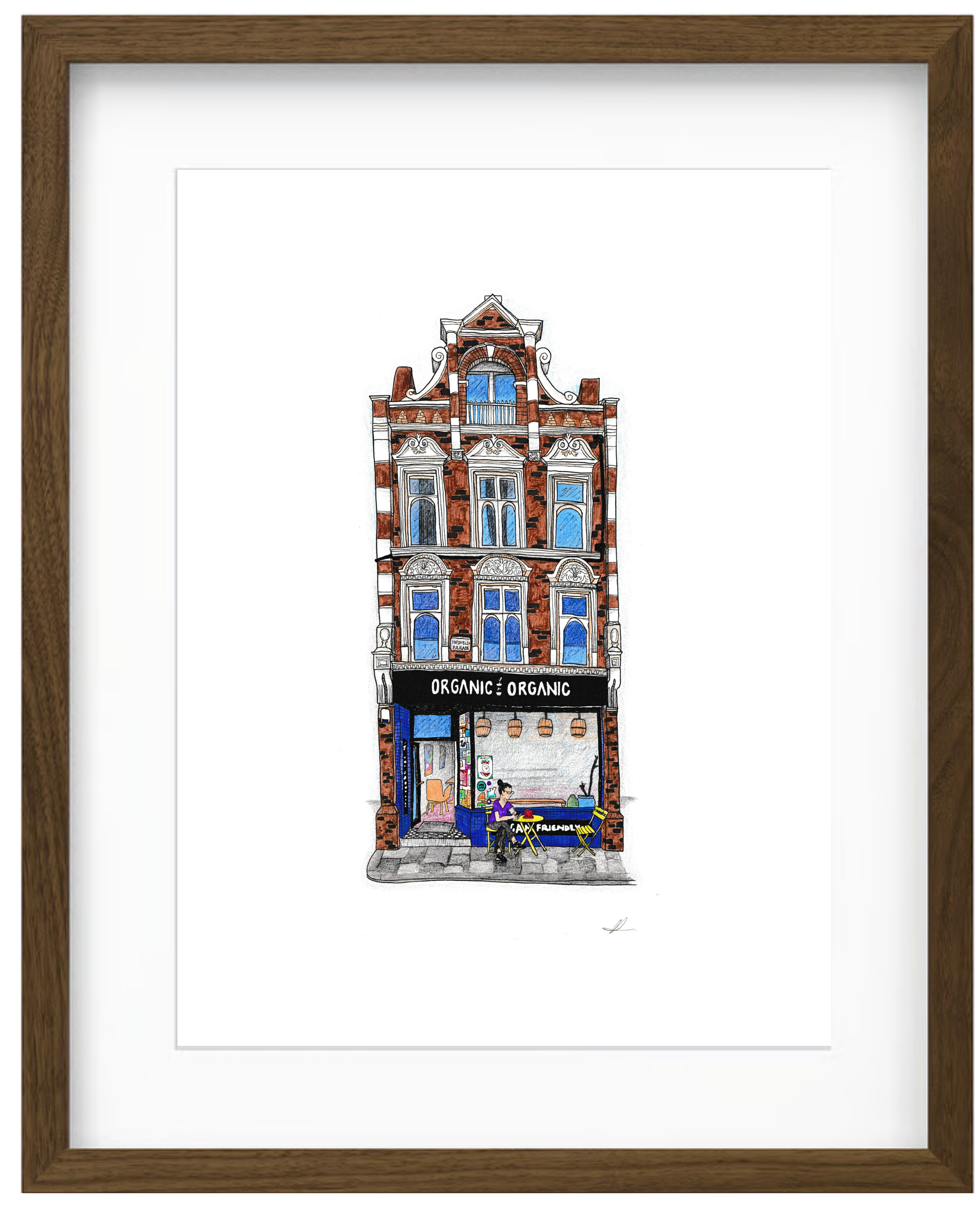 Organic and Organic Cafe, Crouch End