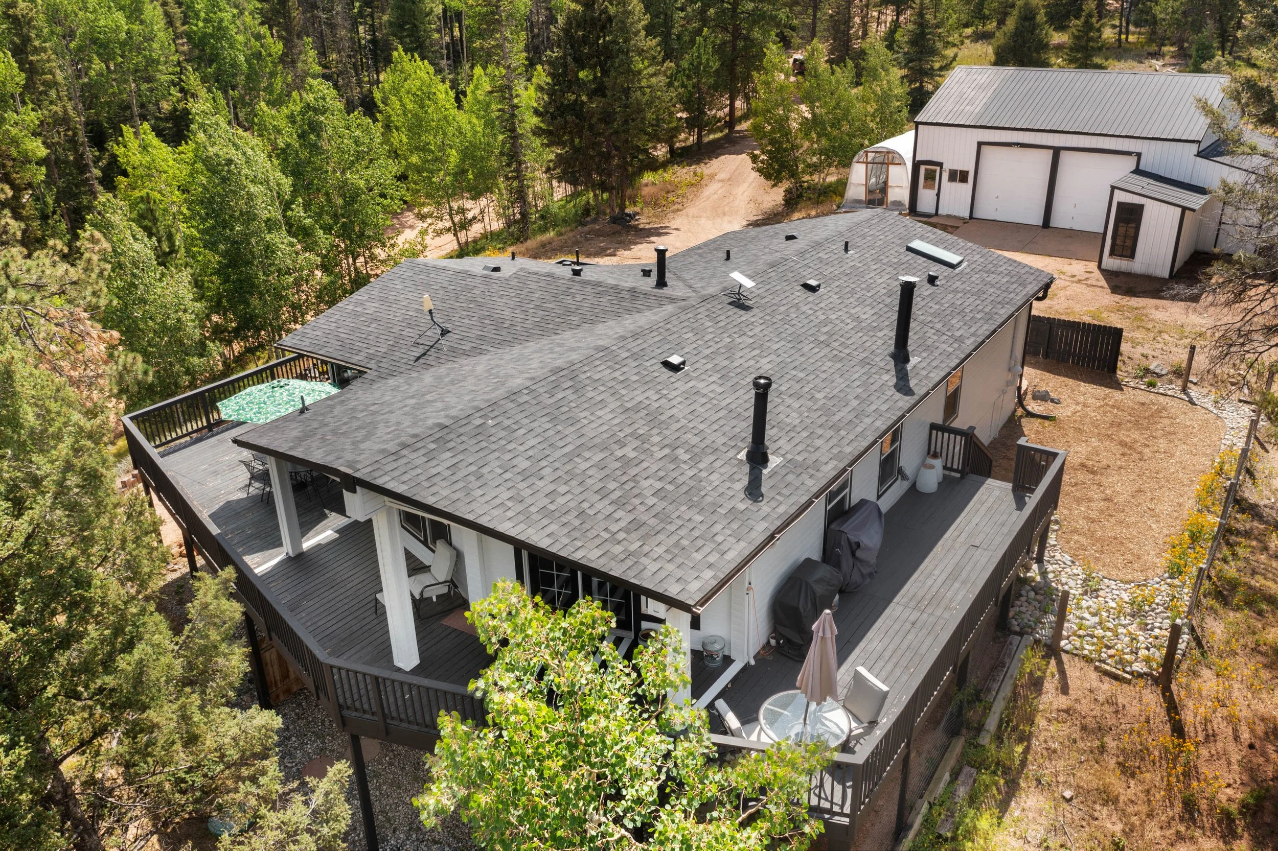 Aerial from East