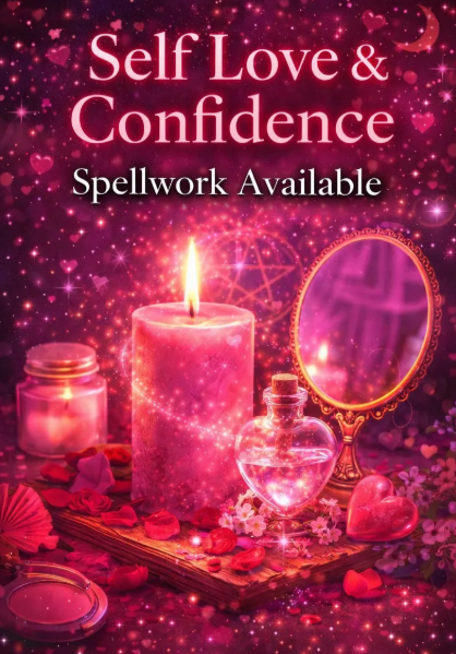 Custom Self Love Spellwork | Confidence Ritual, Self Worth Healing, Empowerment Spell, Personalized Energy Work