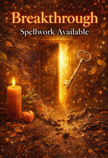 Custom Breakthrough Spellwork | Road Opener Ritual, Blockage Removal, Forward Movement & Clarity Spell