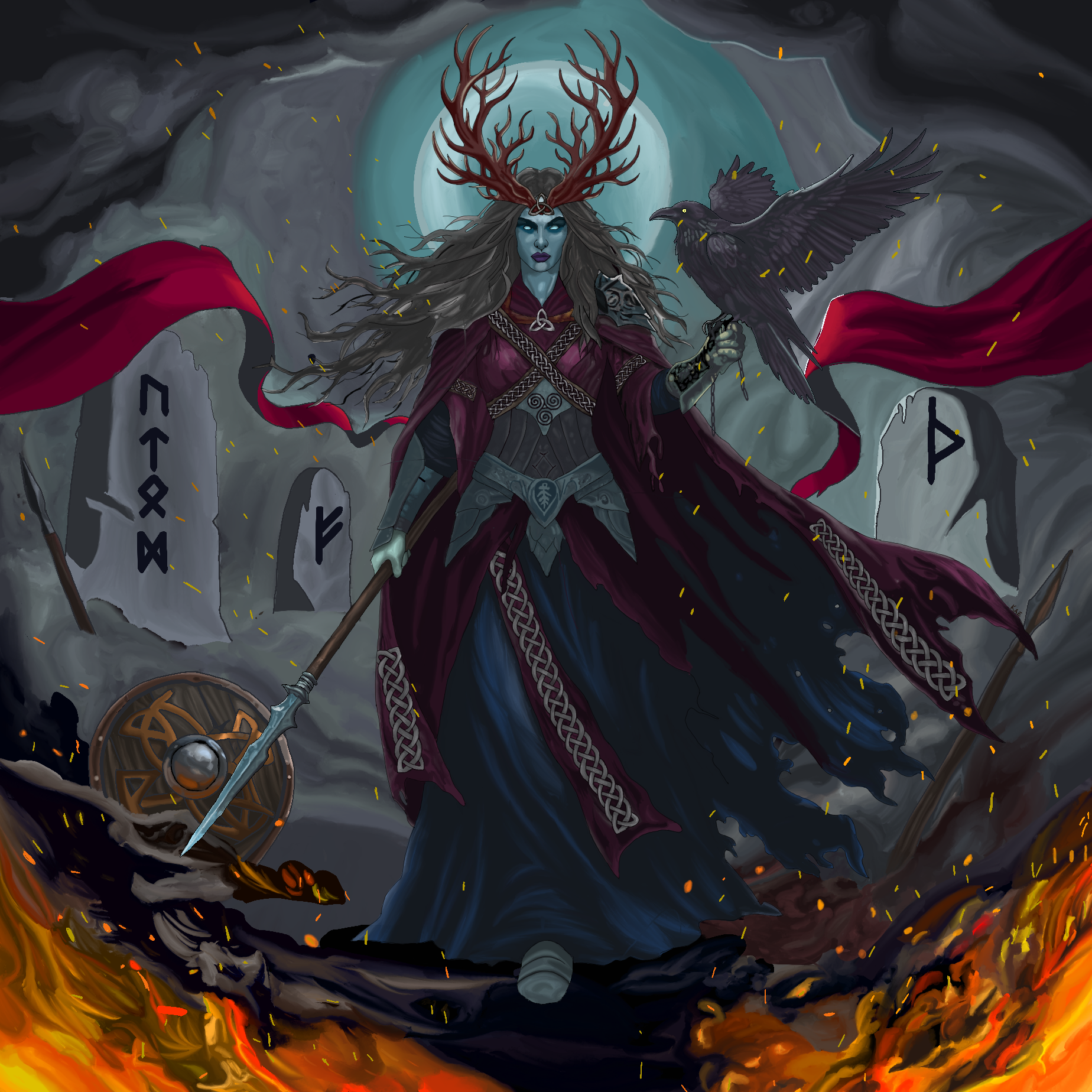 The Morrigan Across Cultures: War Goddesses, Sovereignty Figures, and the Universal Shadow of the Feminine Divine