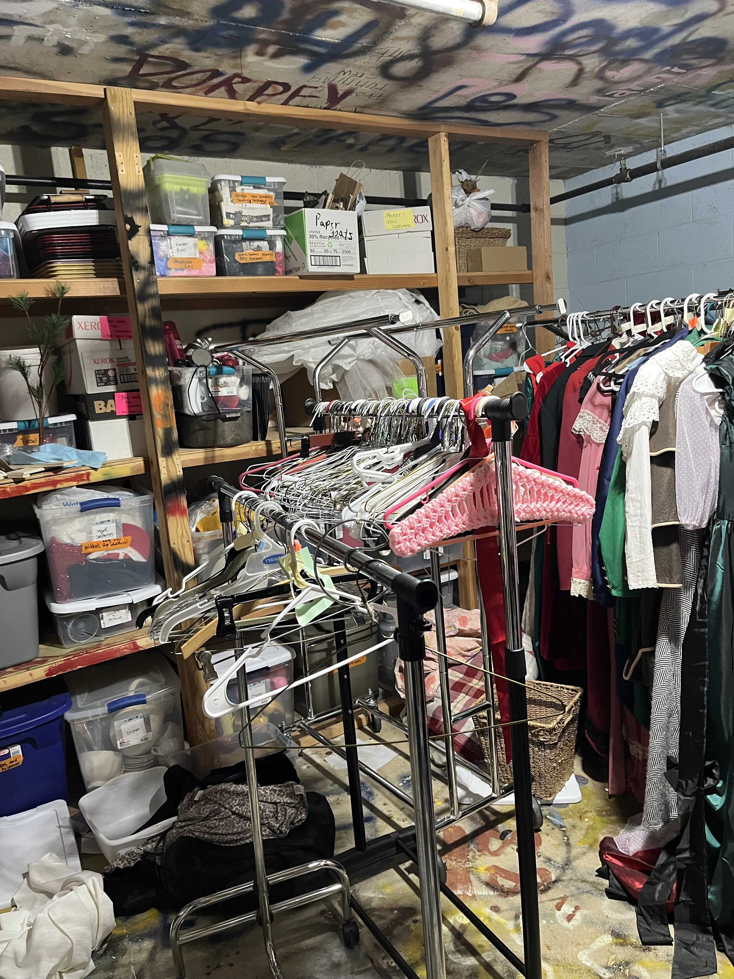 Lack of Storage for Theatre