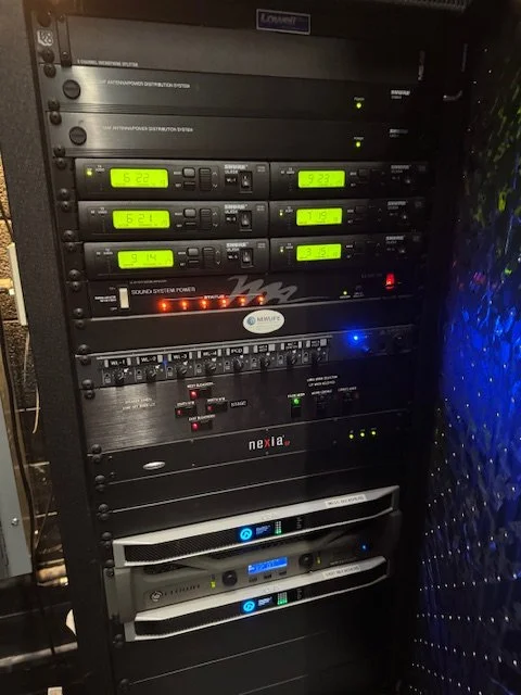Outdated Gym / Stage Sound System