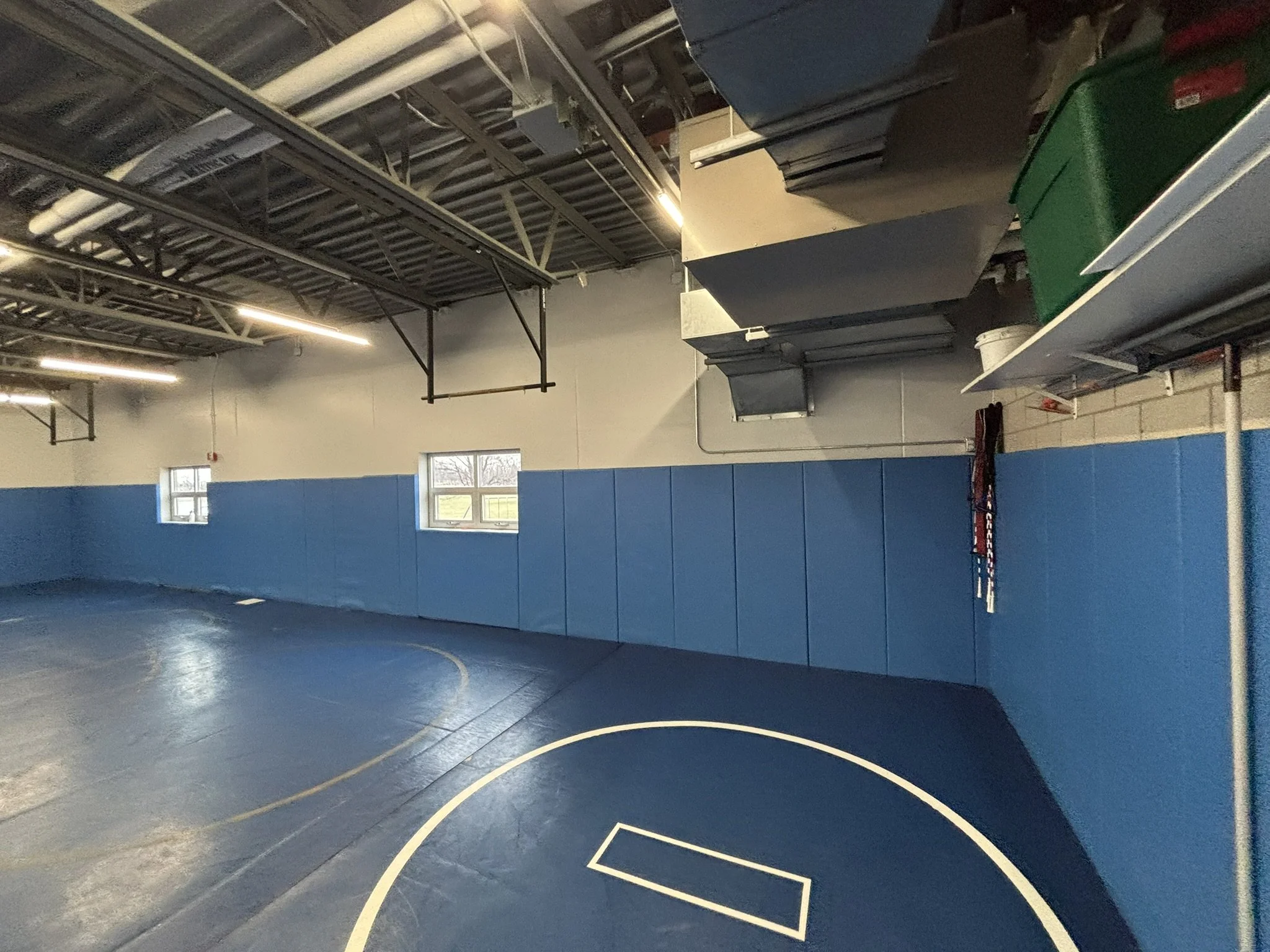 Wrestling Room Too Small for Practice