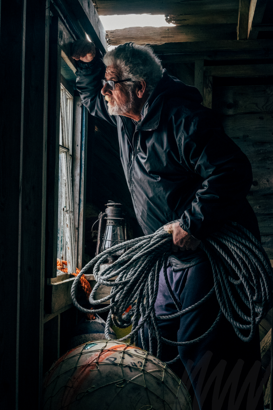   Bill F.   - I was born and raised in Yarmouth and one of seven kids. I am a child of God and have spent over 53 years as a fisherman. I once faced a 13- metre wave in 177 km/h winds, but without a doubt, the hardest thing I’ve ever endured was losi