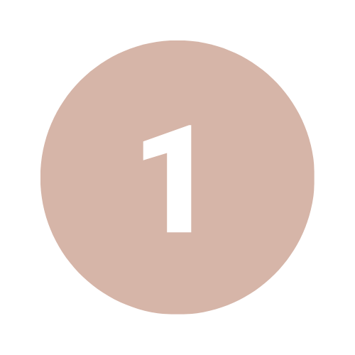 Step 1 icon representing scheduling your laundry pickup.