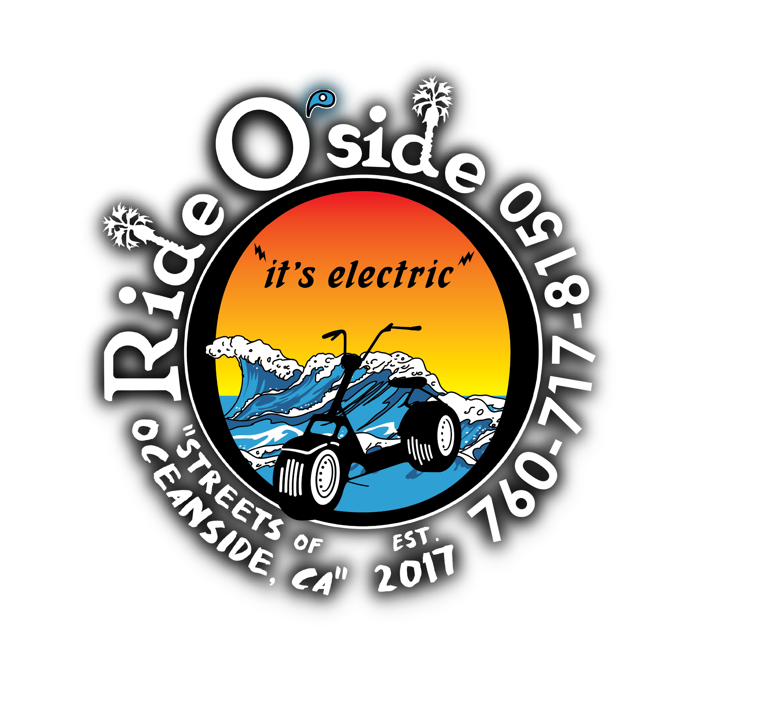 Ride Oside Logo Sticker