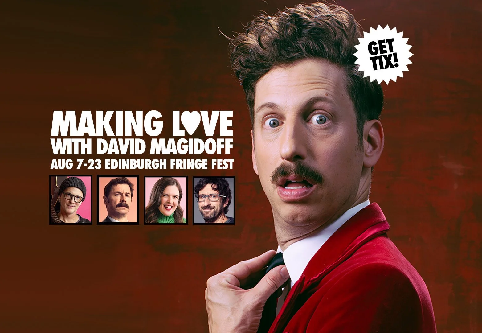 Making Love with David Magidoff - Edinburgh Fringe Tickets