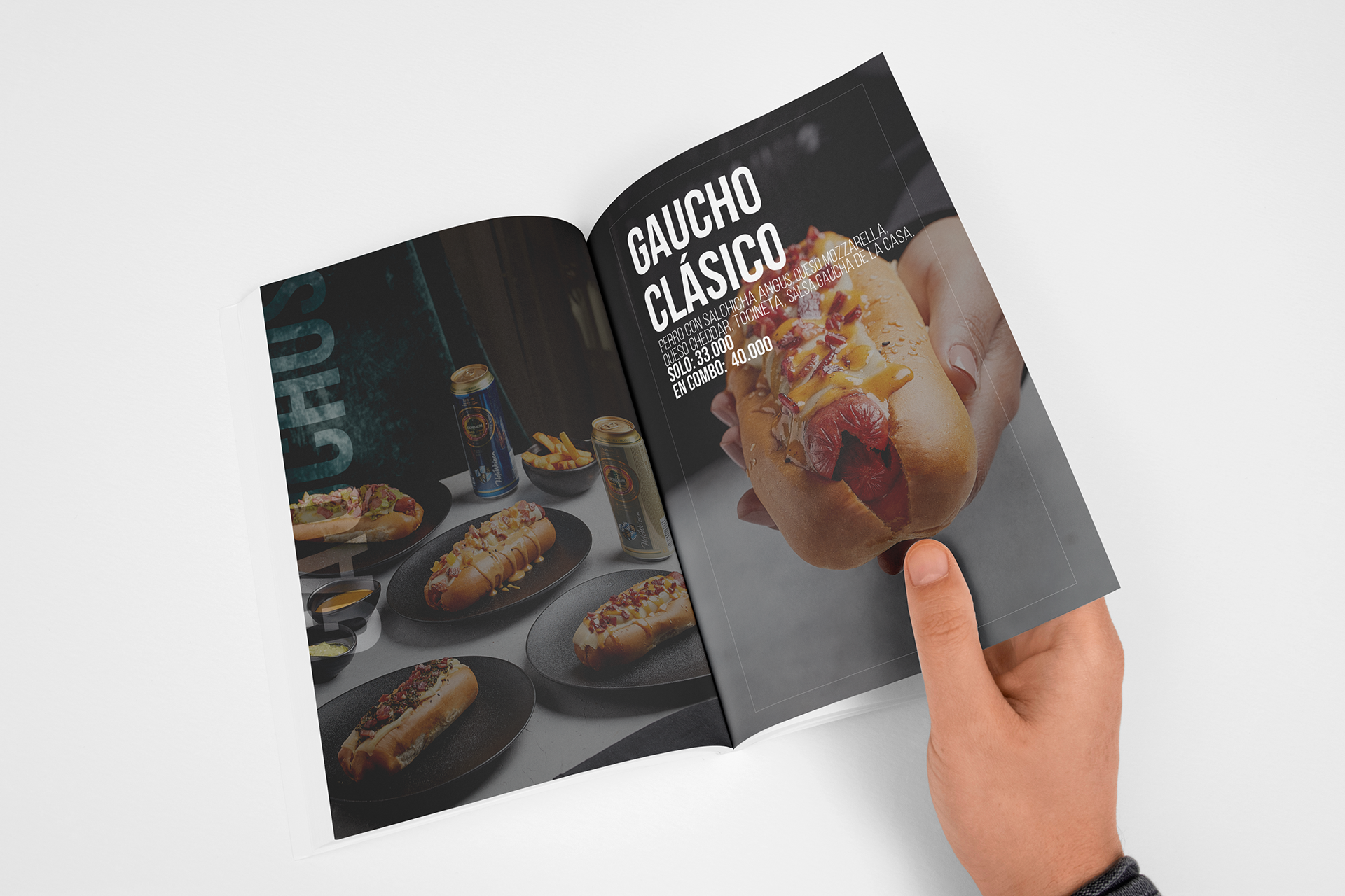 La Gaucha Angus - Menu Design