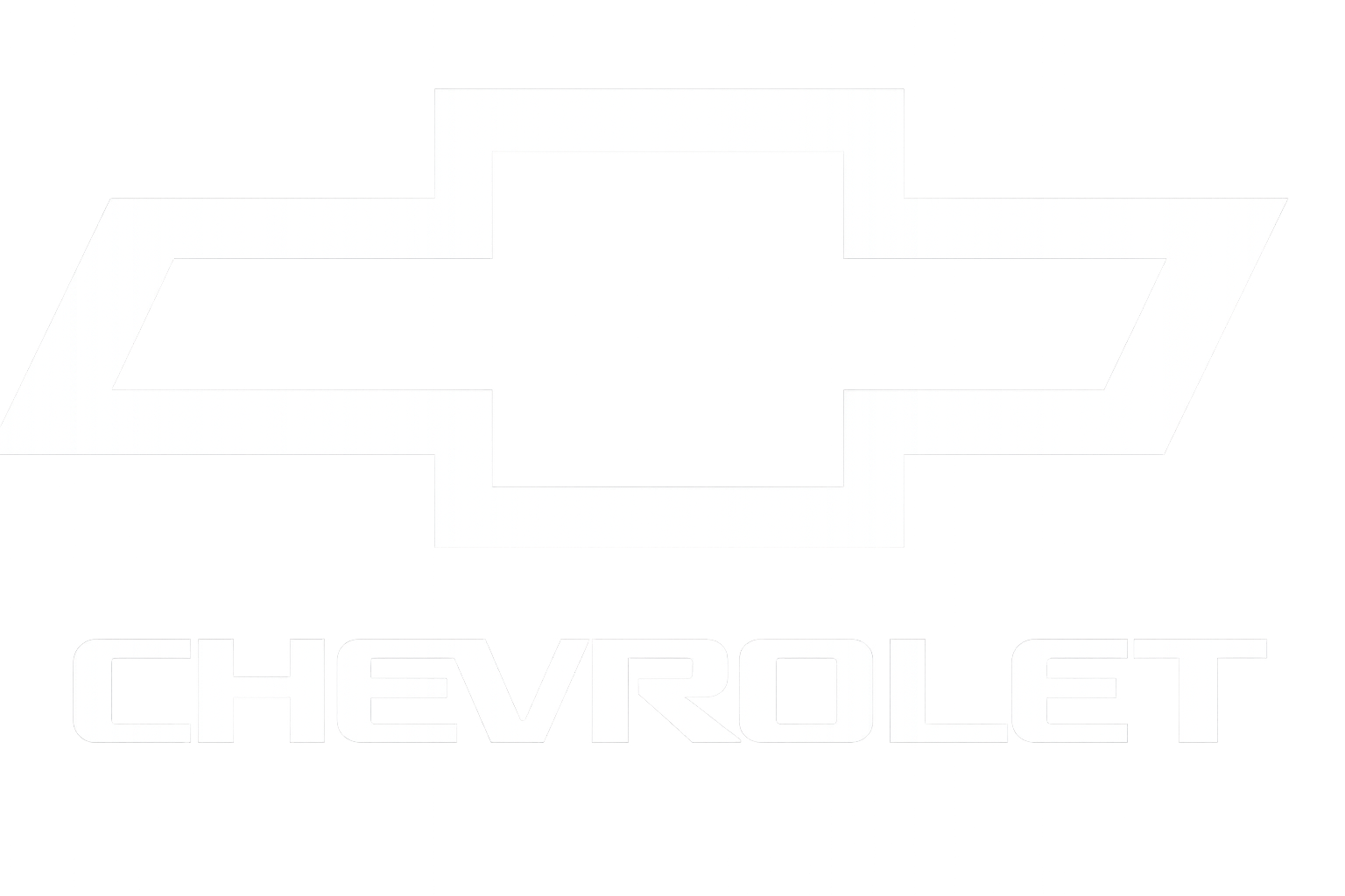 A Chevrolet logo with a black and white color scheme, featuring a stylized bowtie symbol above the word 'CHEVROLET' in bold, uppercase letters.