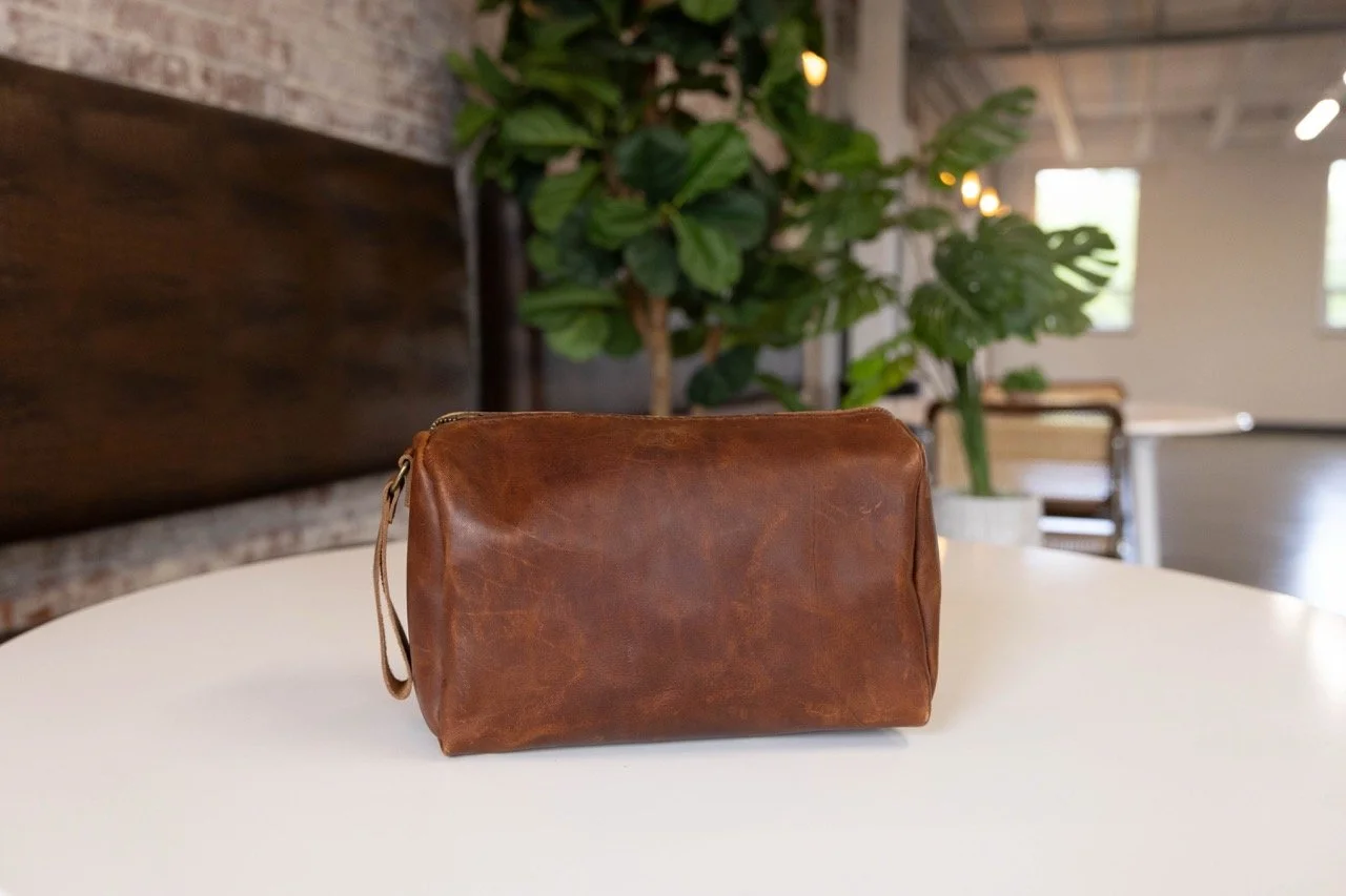 Round Toiletry Bag
