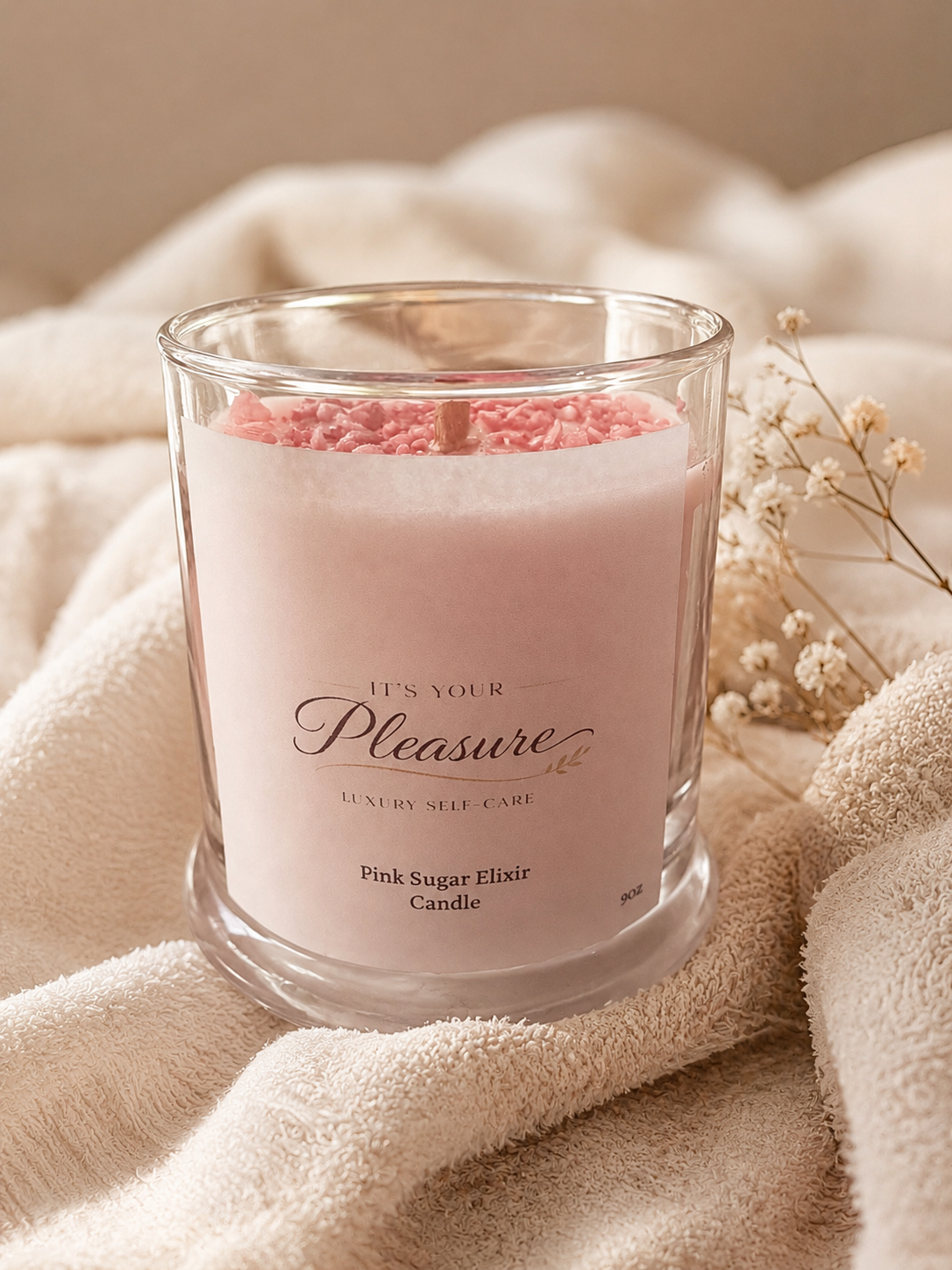 Pink Sugar Elixir Candle