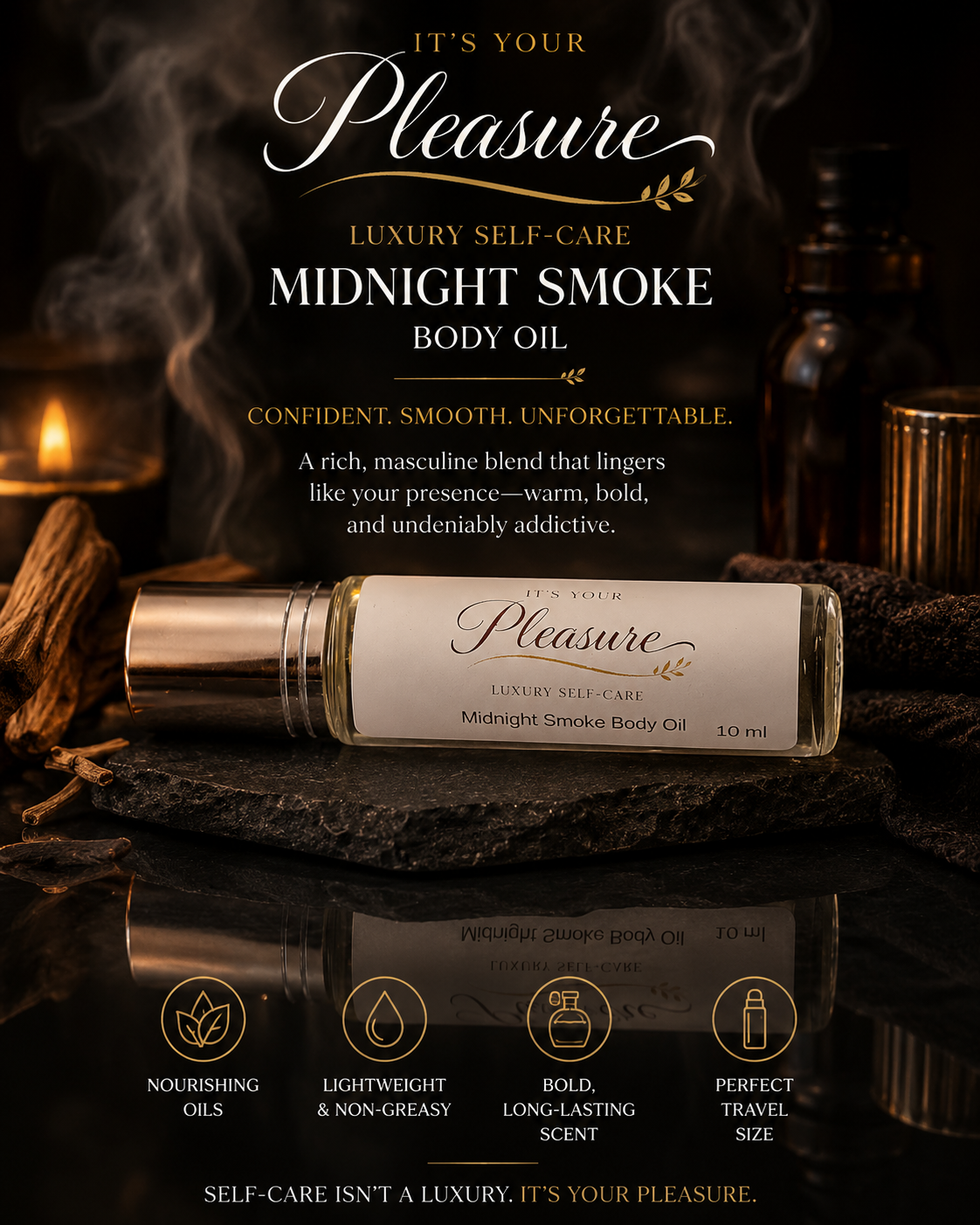 Midnight Smoke body oil