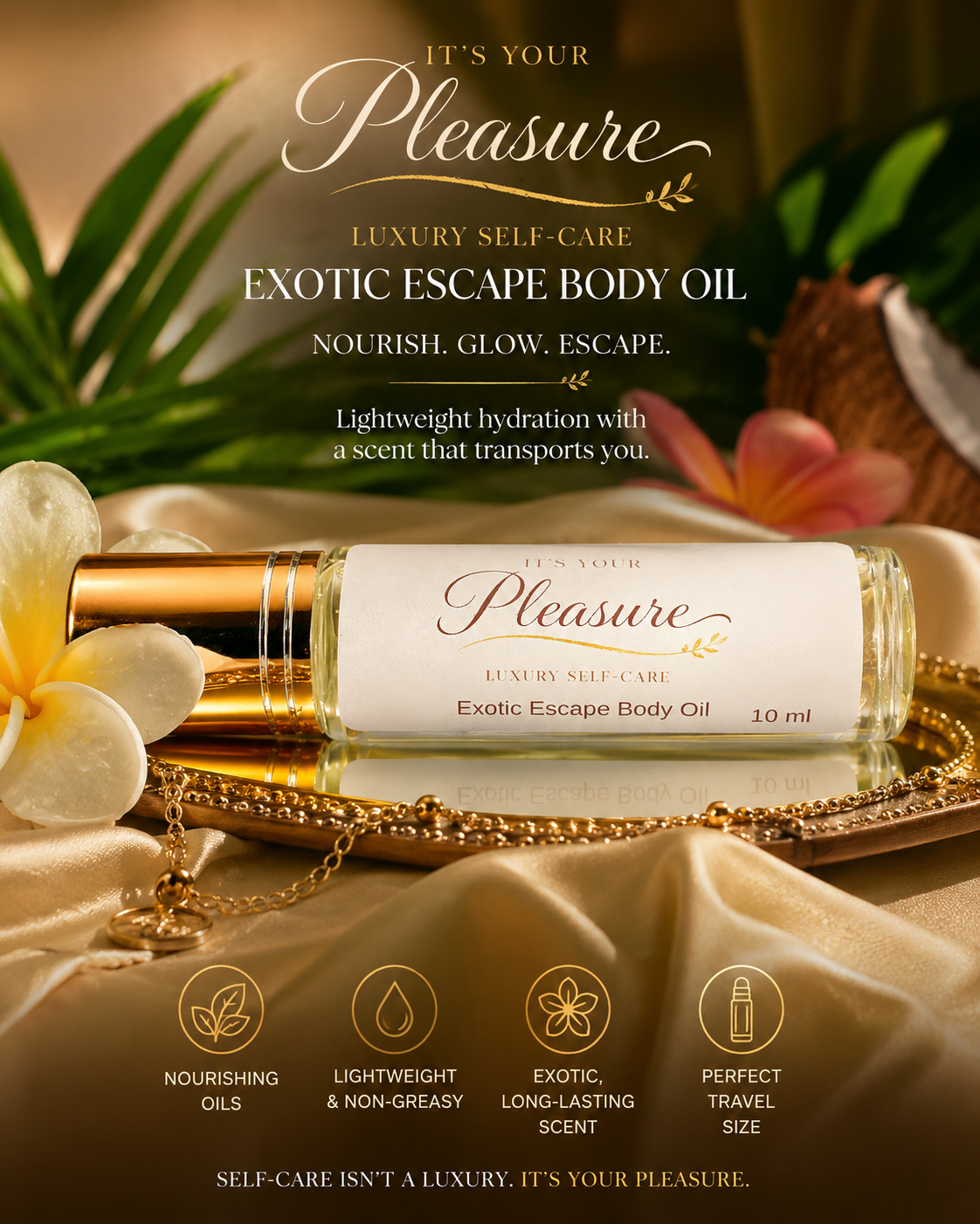 Exotic Escape body oil