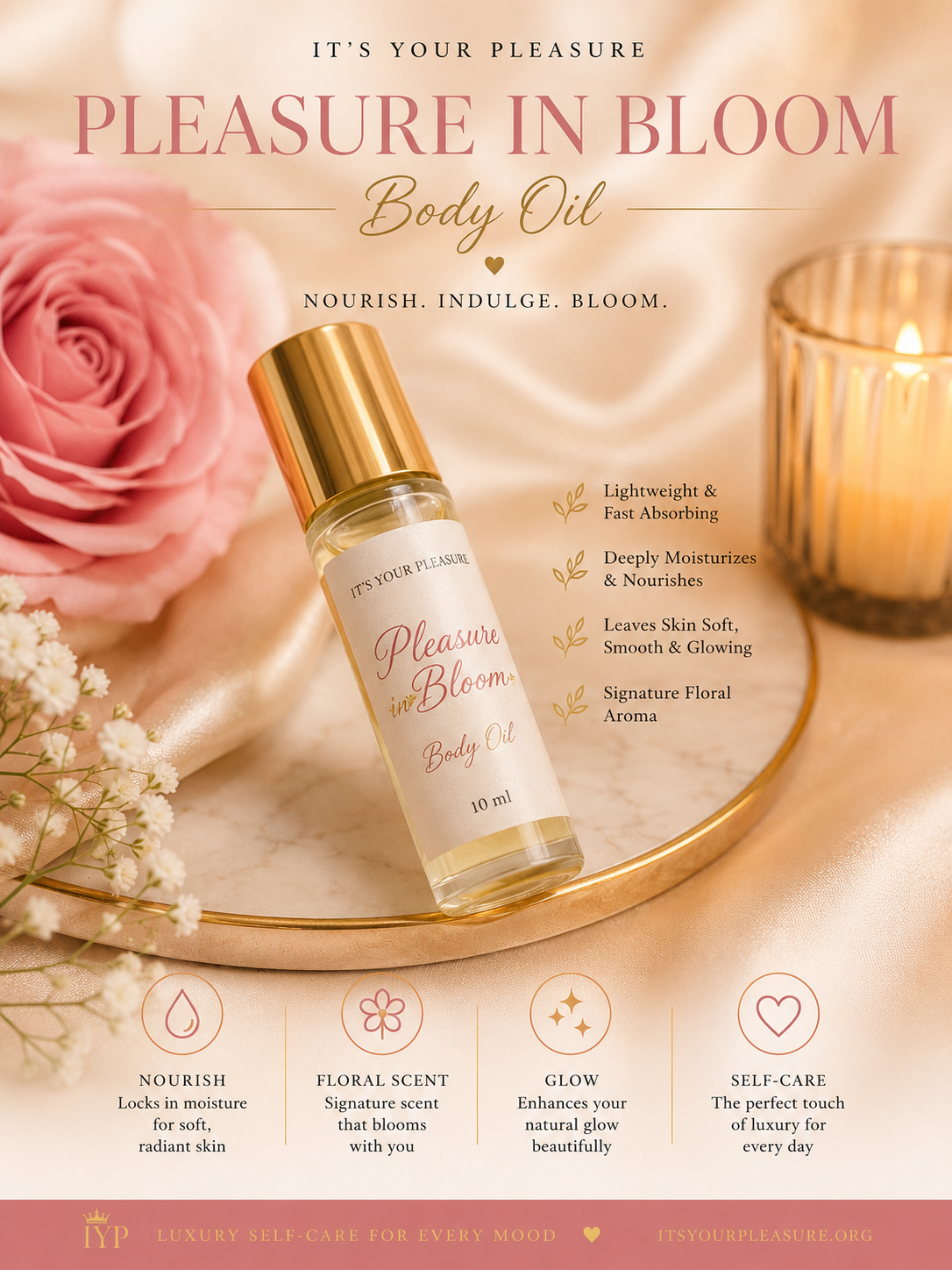 Pleasure in Bloom body oil