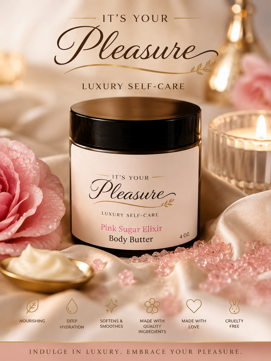Pink Sugar Elixir body butter