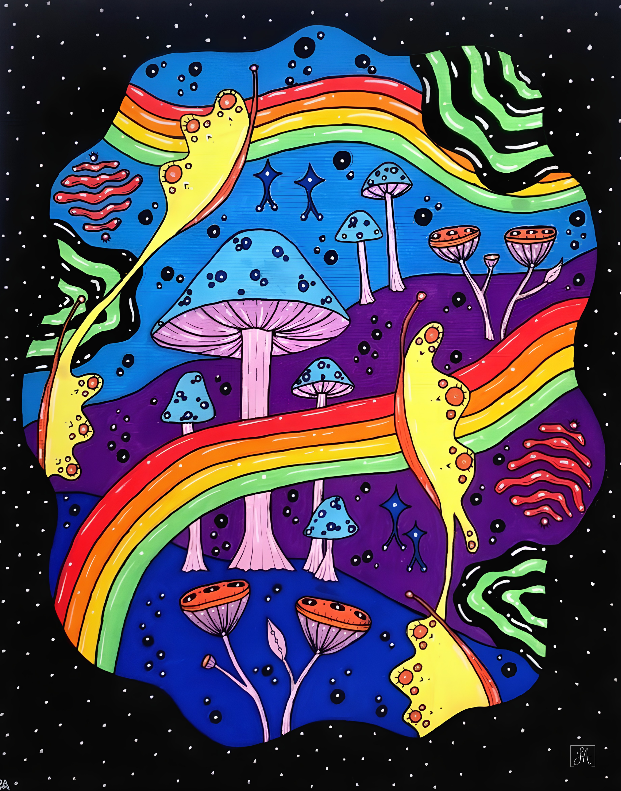 Wonderland - Art Print - Unframed