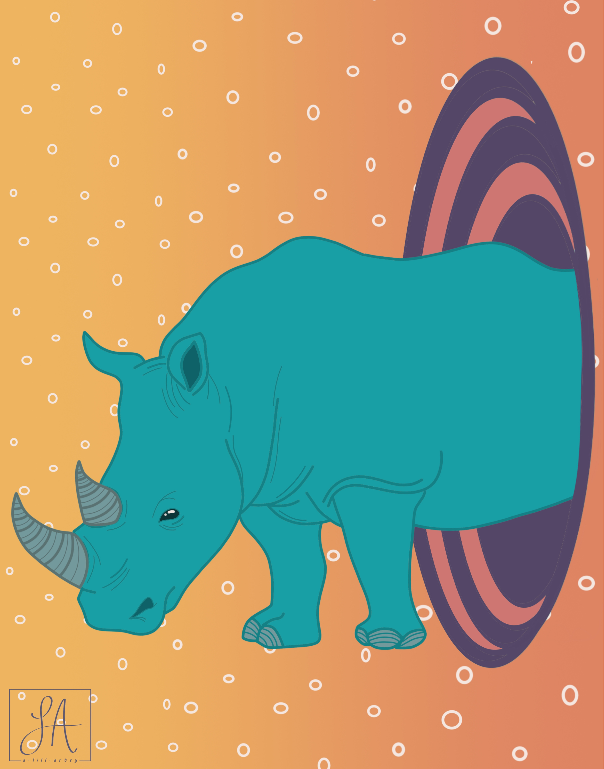 Prehistoric Yet Modern - Unframed