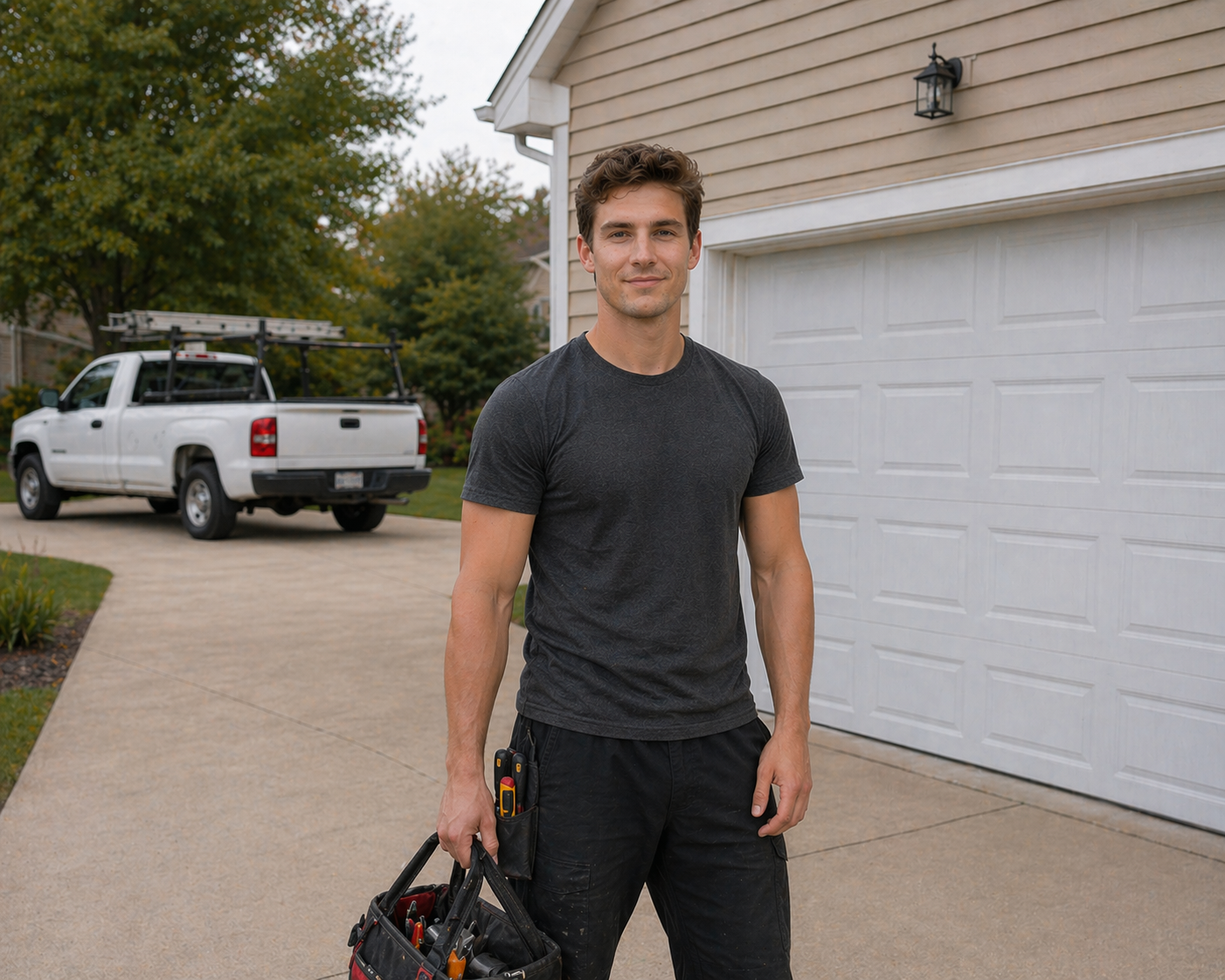 Wichita garage door tech