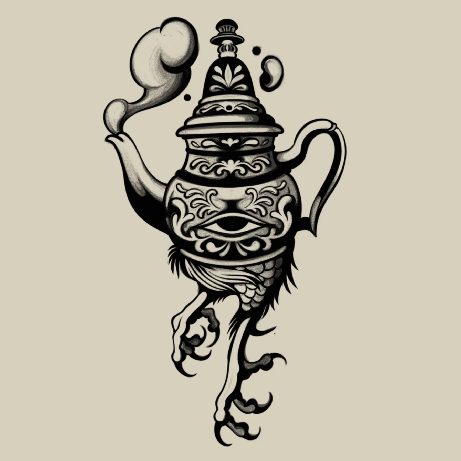 Yaga Teapot 2
6 x 3" 
300 - 400