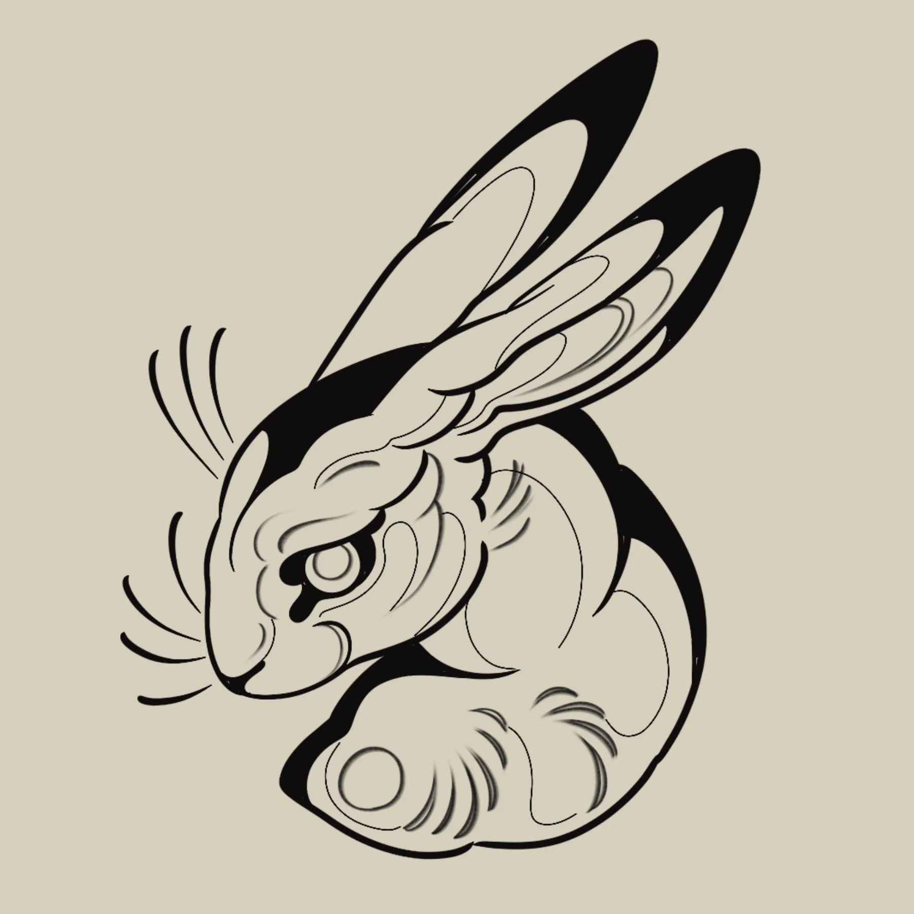 Rabbit Portrait 1
4 x 3"
250 - 350