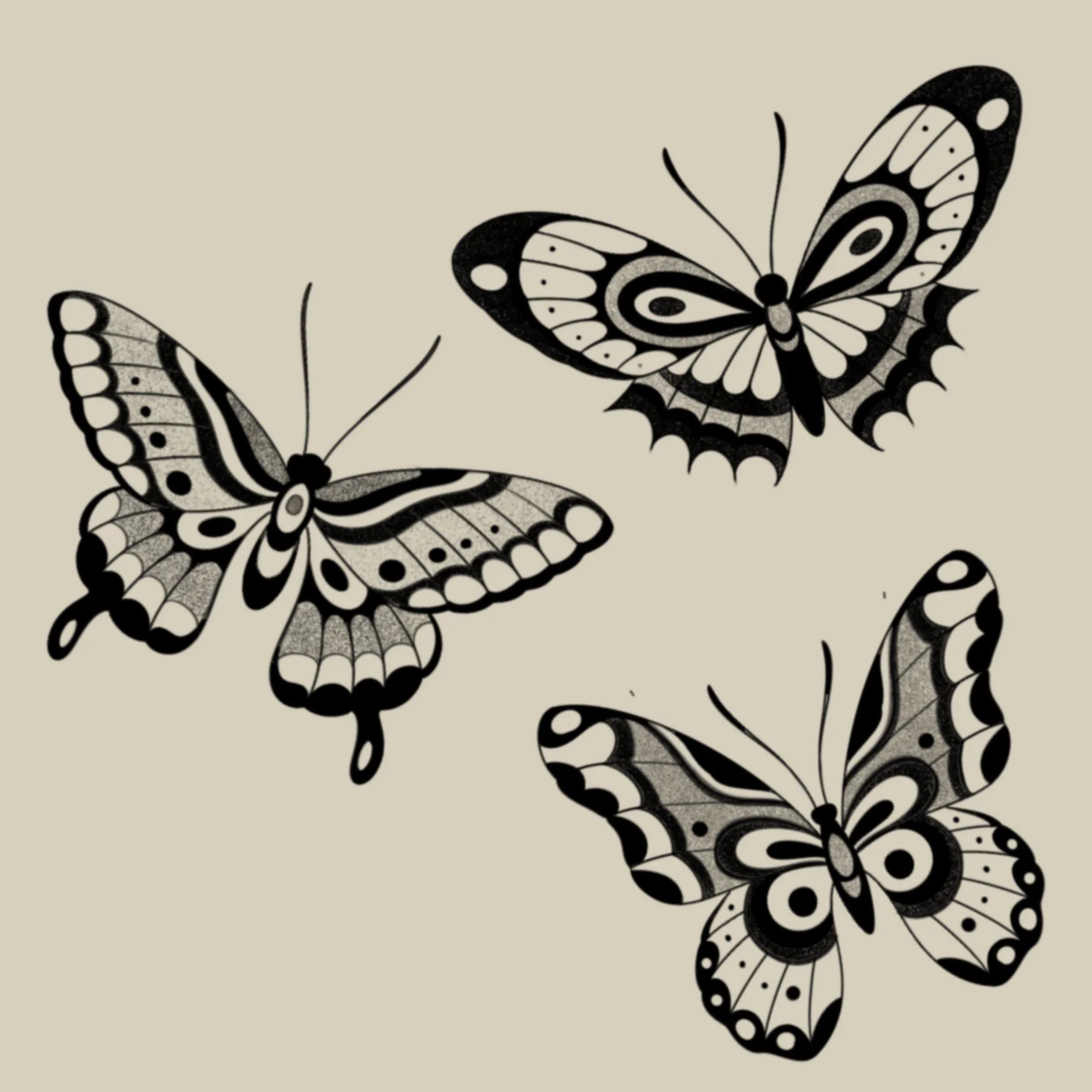 Lil Butterflies 1, 2 & 3
2.5 x 3" / each
175/ each
300 for all 