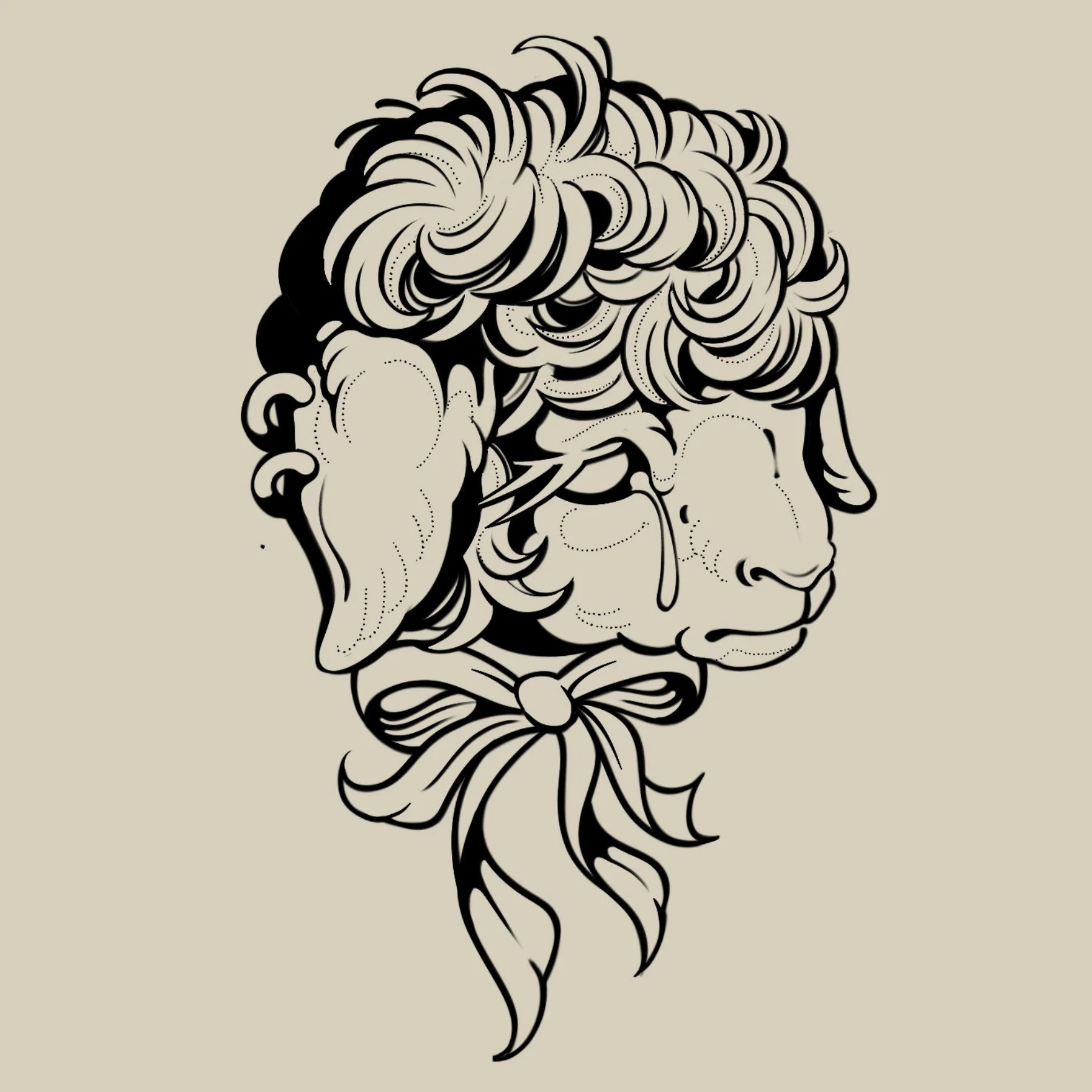 Lamb
4.5 x 3"
300 - 400