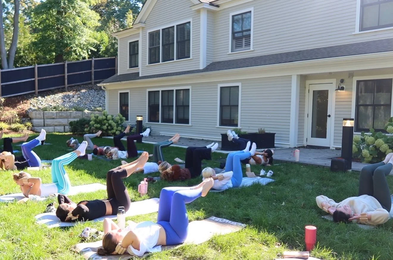 Thanks to everyone who joined us last weekend for our first of many pop-up events! Such a fun morning with this community full of Pilates, flowers, candy, coffee &amp; sunshine. Special thanks to our host @thacherandspring and @candis_cart for the tr