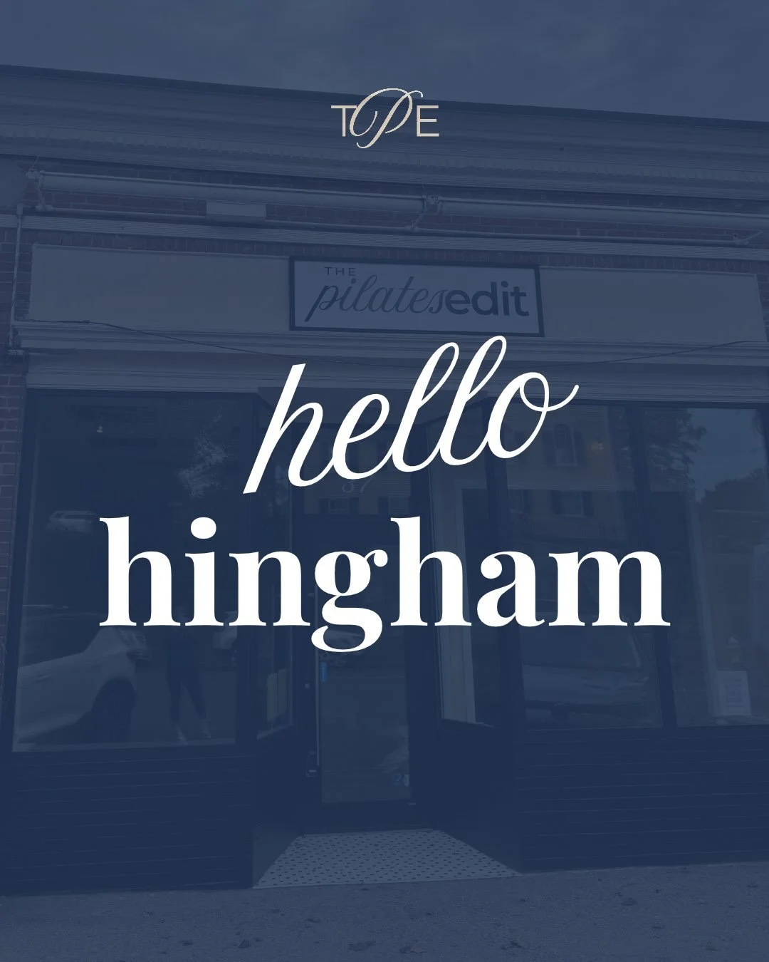 It&rsquo;s official. The Pilates Edit is opening its doors! 🤍

Mark your calendars for October 29 &ndash; November 1 as we celebrate our opening weekend in Hingham.

We&rsquo;re kicking things off with a weekend full of movement, community and speci
