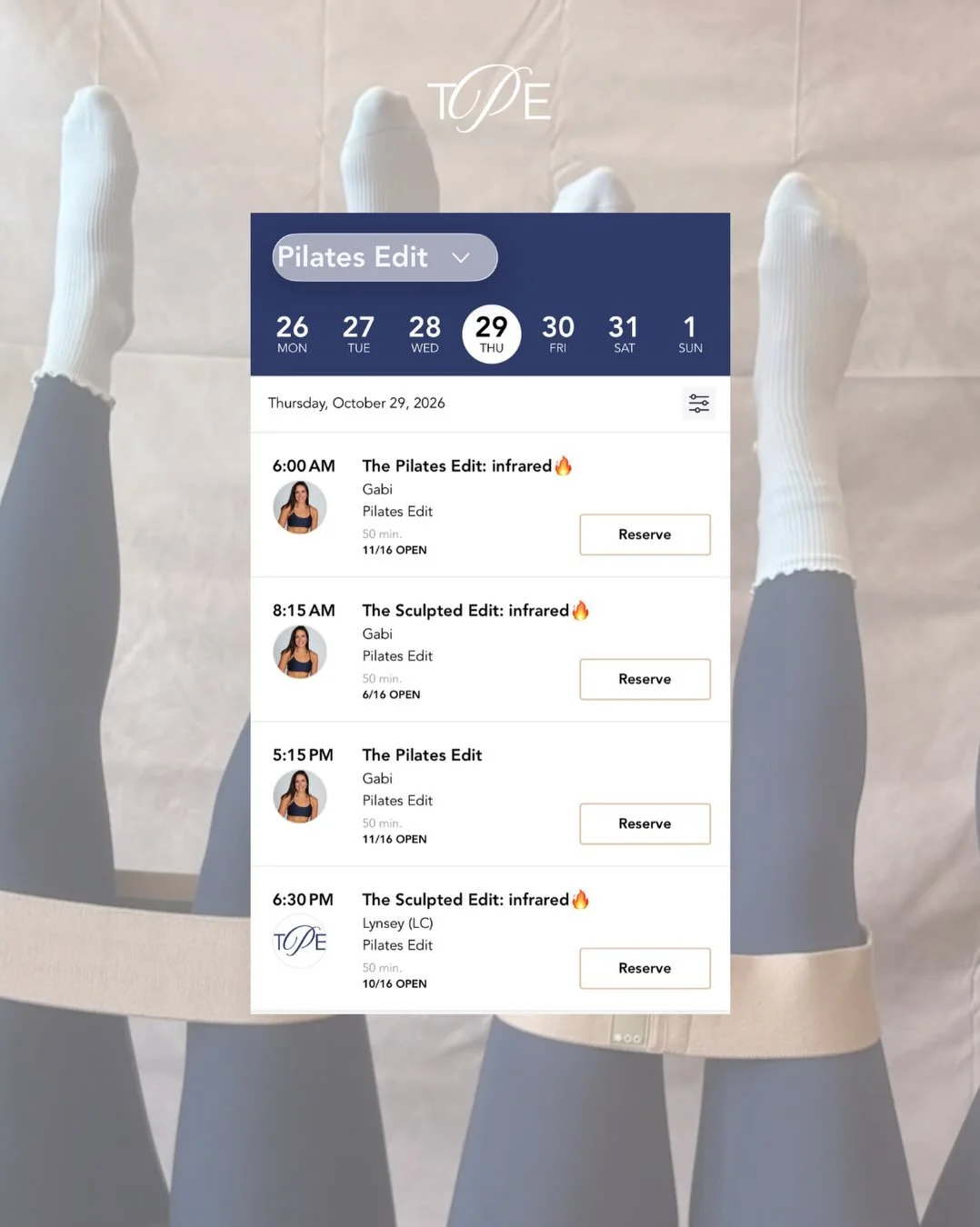 Opening weekend class schedule is live 🎉 

We can&rsquo;t wait to welcome you to The Pilates Edit! 

Head to the link in bio to download the app and book your classes. See ya on the mat!

#hinghamma #cohassetma #norwellma #southshorema #bostonpilate