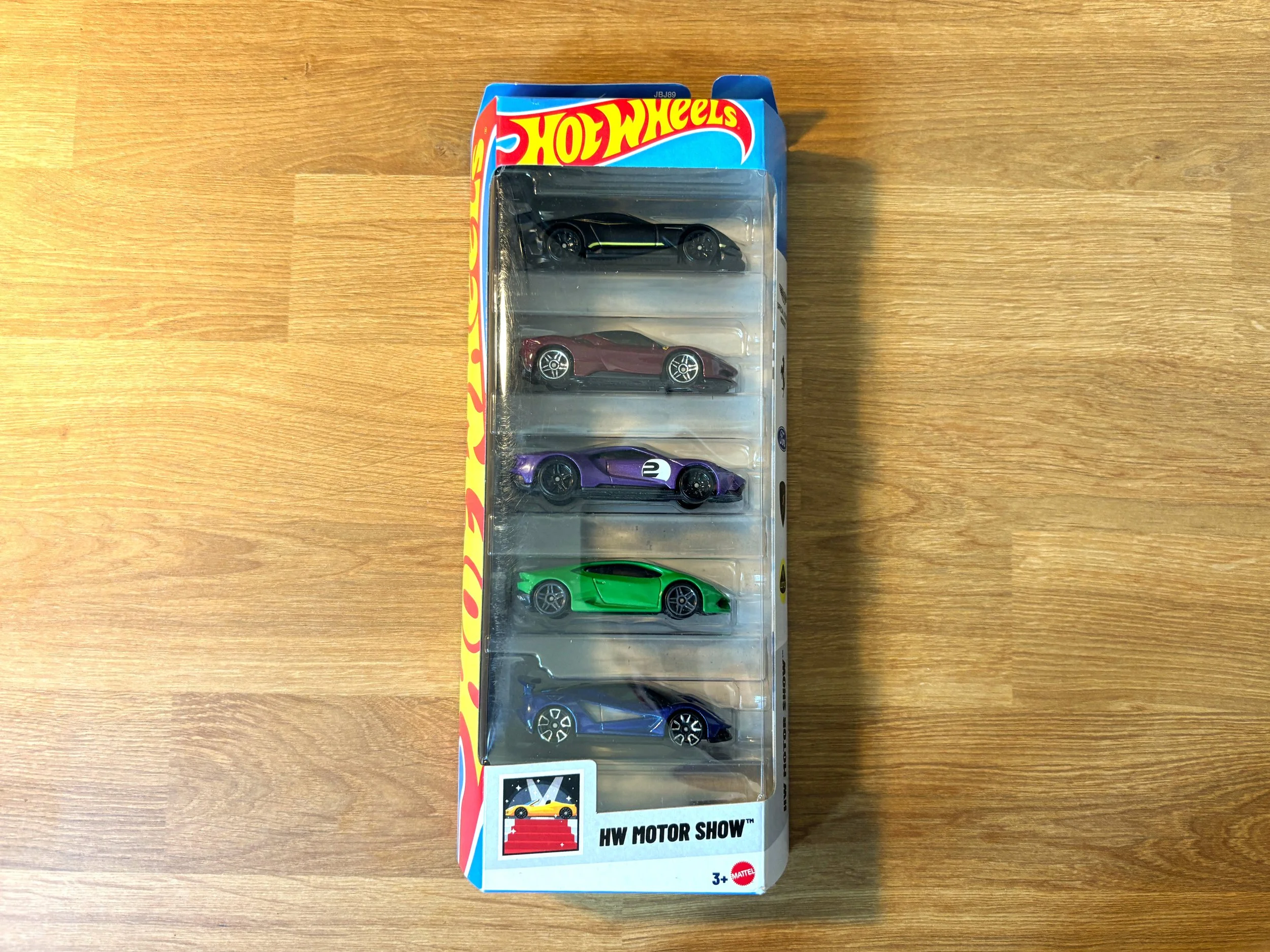 Hot Wheels - 5 Pack - HW Motor Show (Supercars)