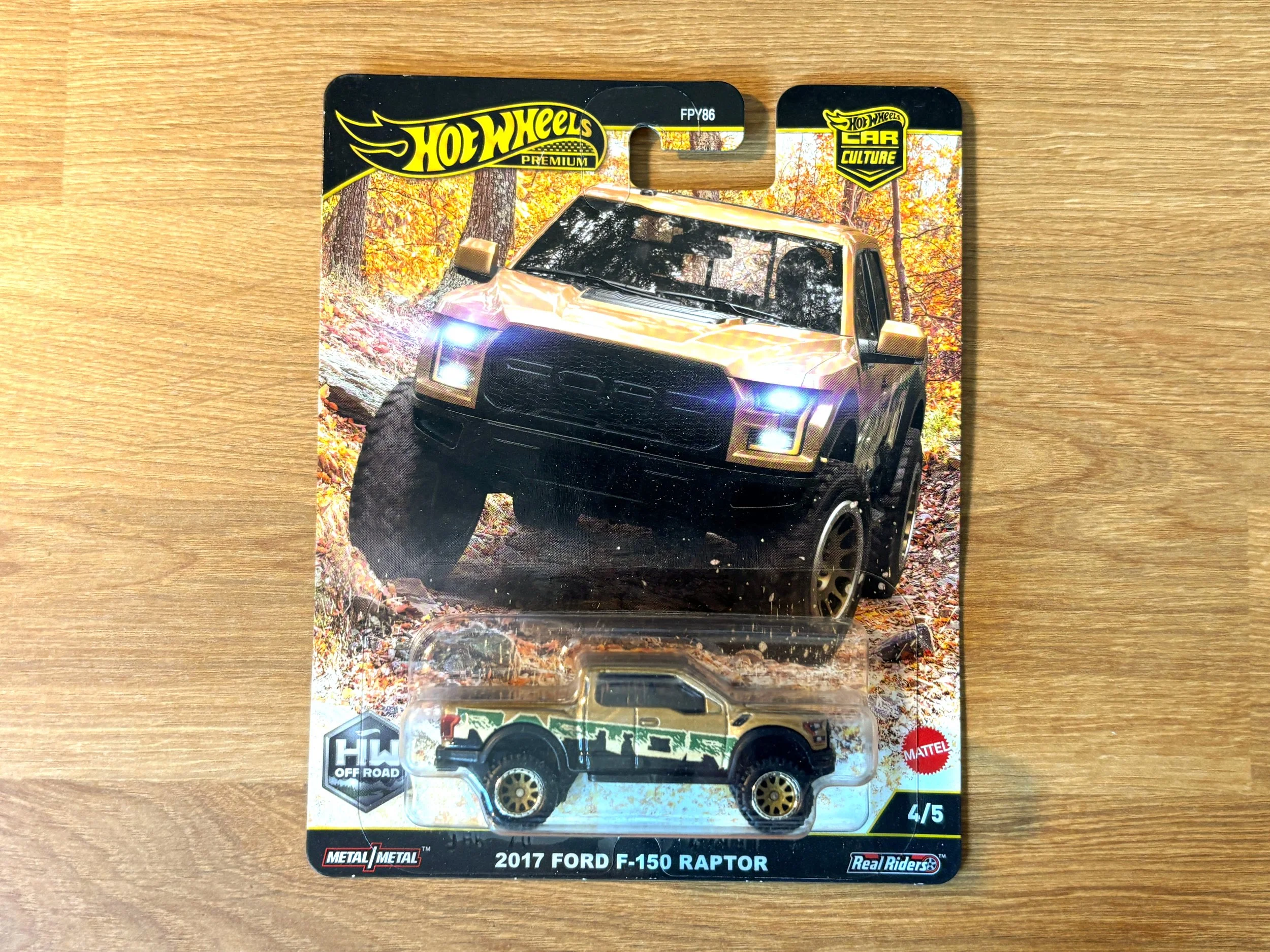 Hot Wheels - Premium - 2017 Ford F-150 Raptor