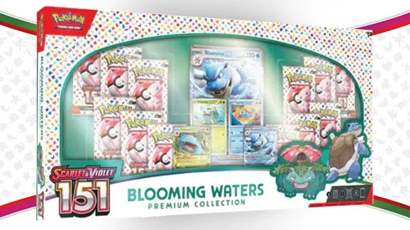 Pokemon TCG - Scarlet & Violet: 151 - Blooming Waters Premium Collection