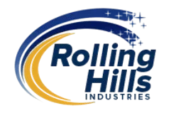 Rollin Hills Industries Cleaning Company Logo