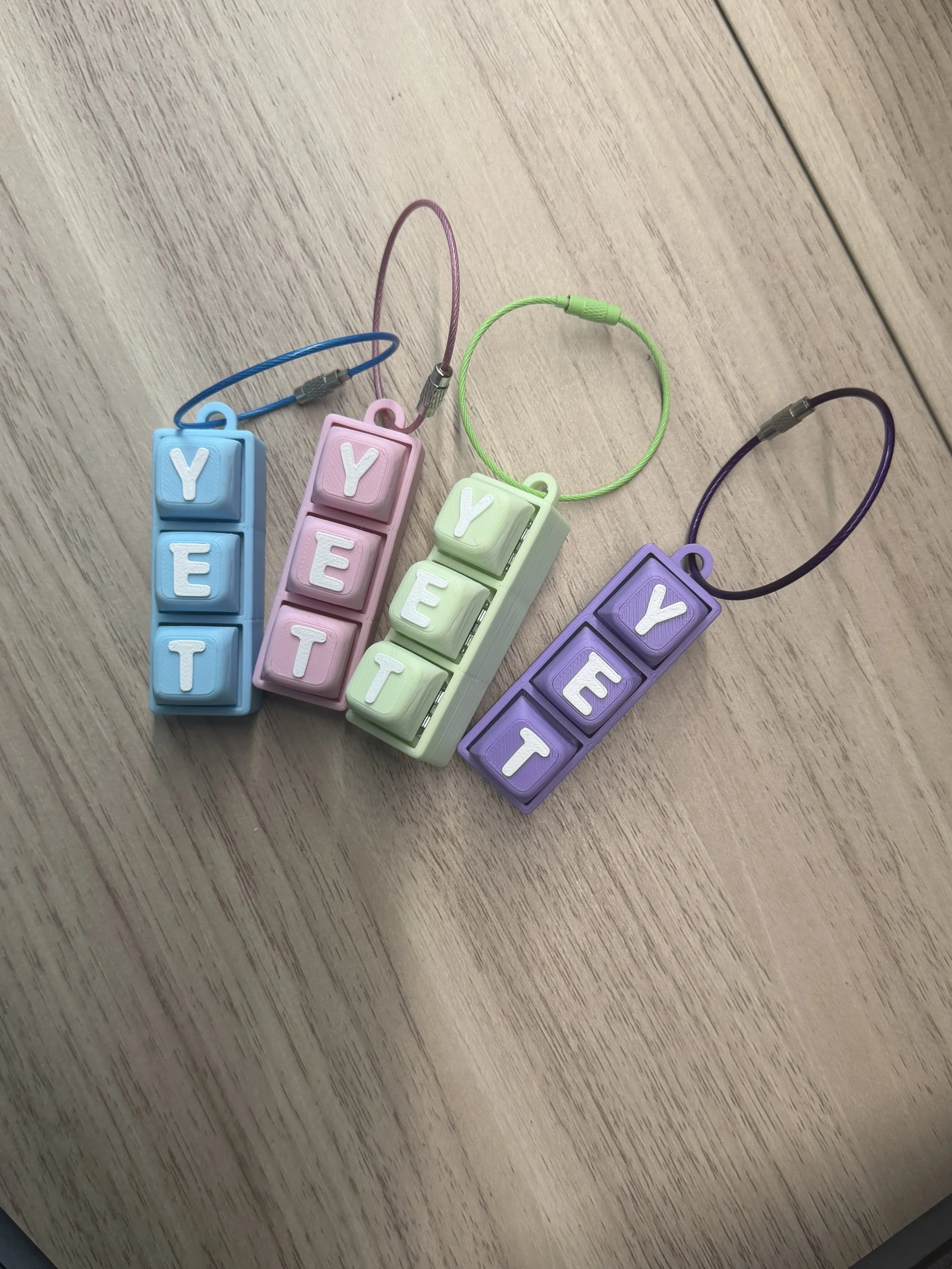 YET Keyboard Clicker & Keychain