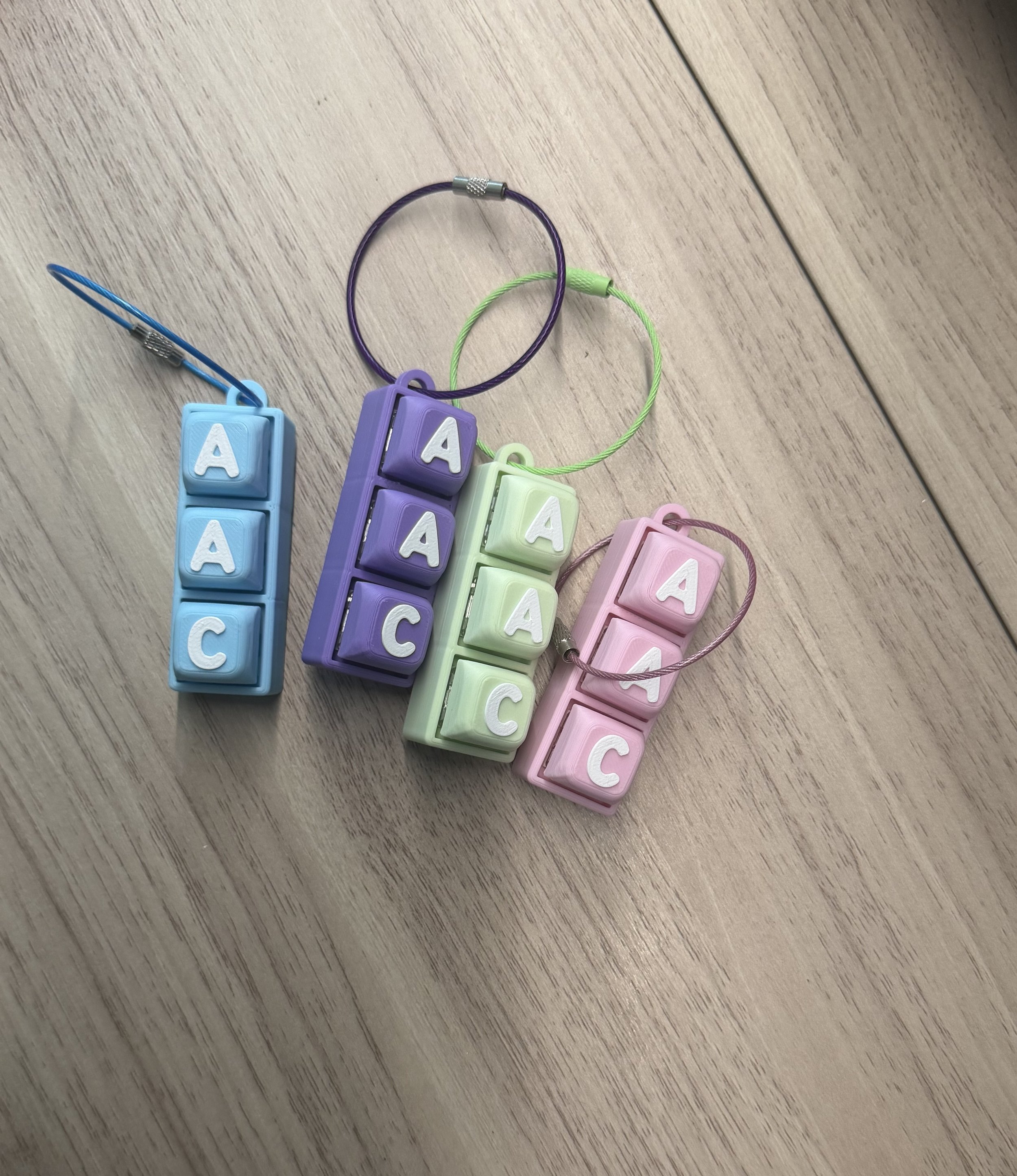 AAC Keyboard Clicker & Keychain