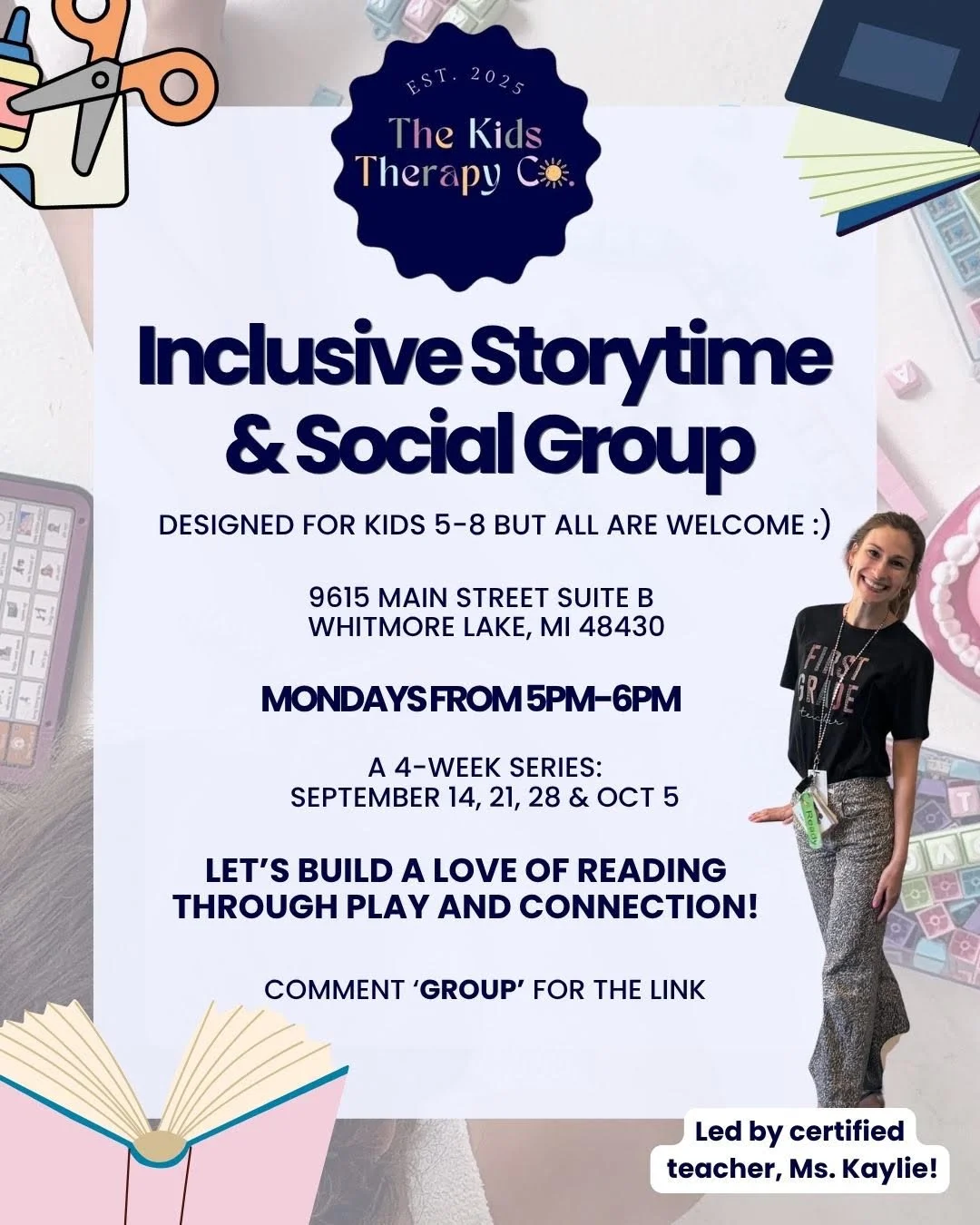 Inclusive Storytime & Social Group