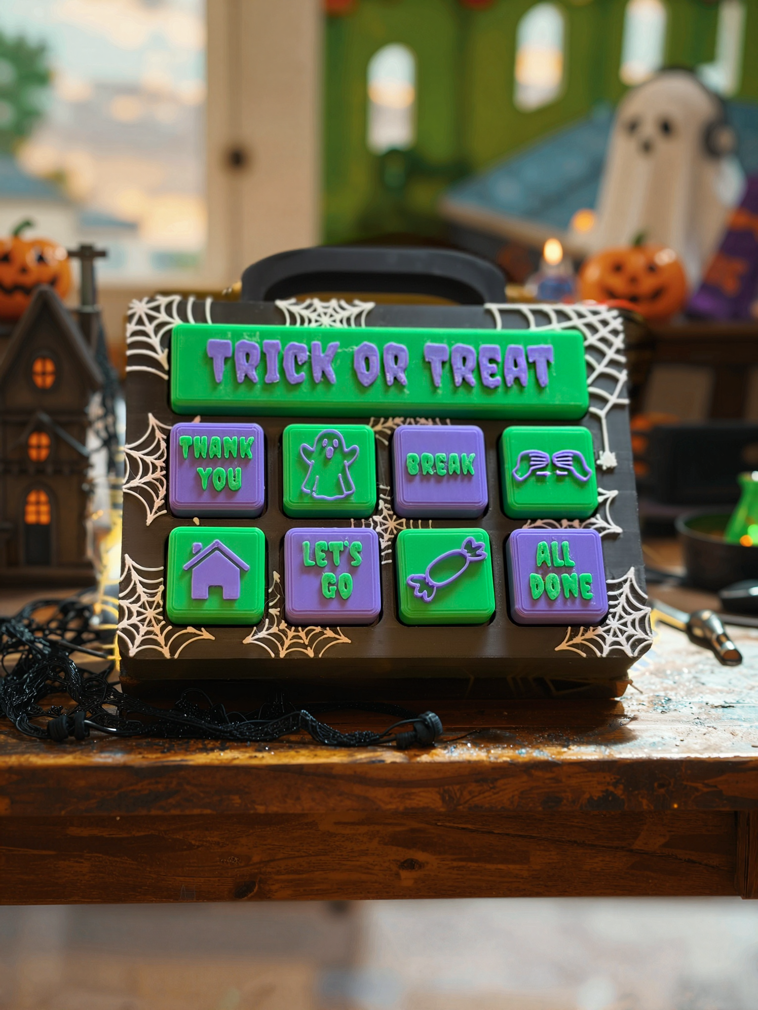 Trick or Treat Communication Clicker