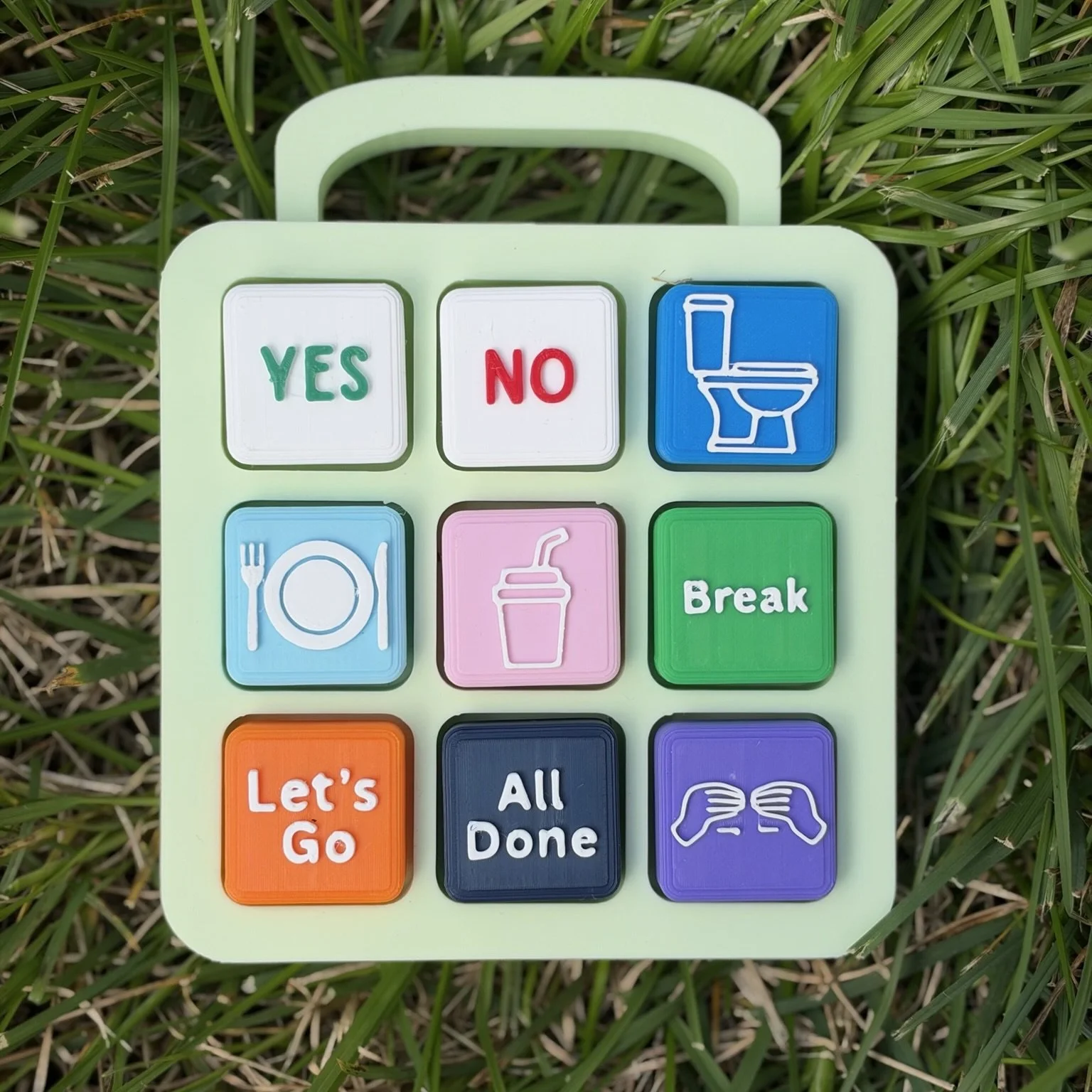AAC Clicker: 9 Square