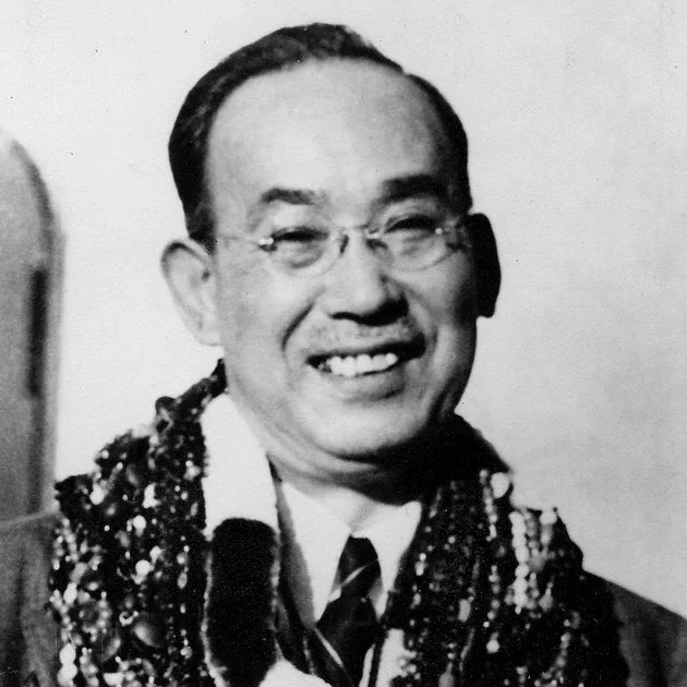 Portrait of Chujiro Hayashi, Reiki Master and student of Mikao Usui.