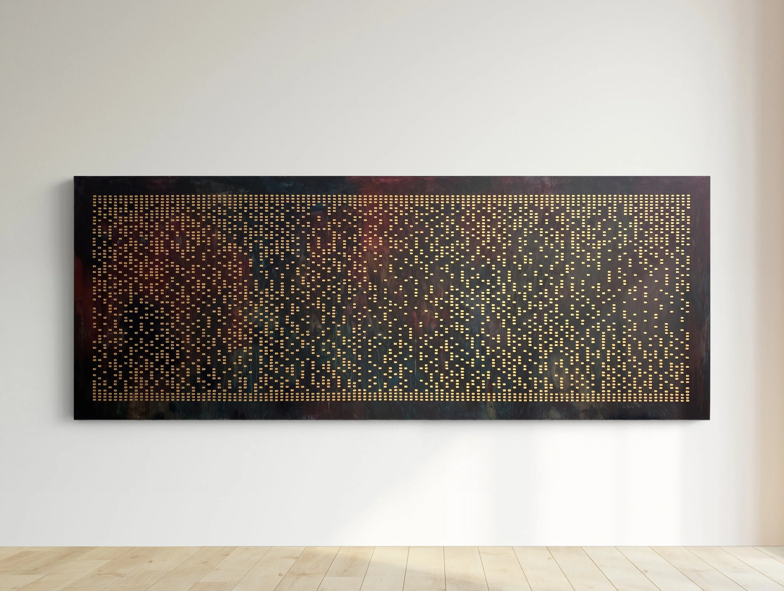 "eleven" -

36" x 96" ( 91cm x 244cm )
2022 - commission