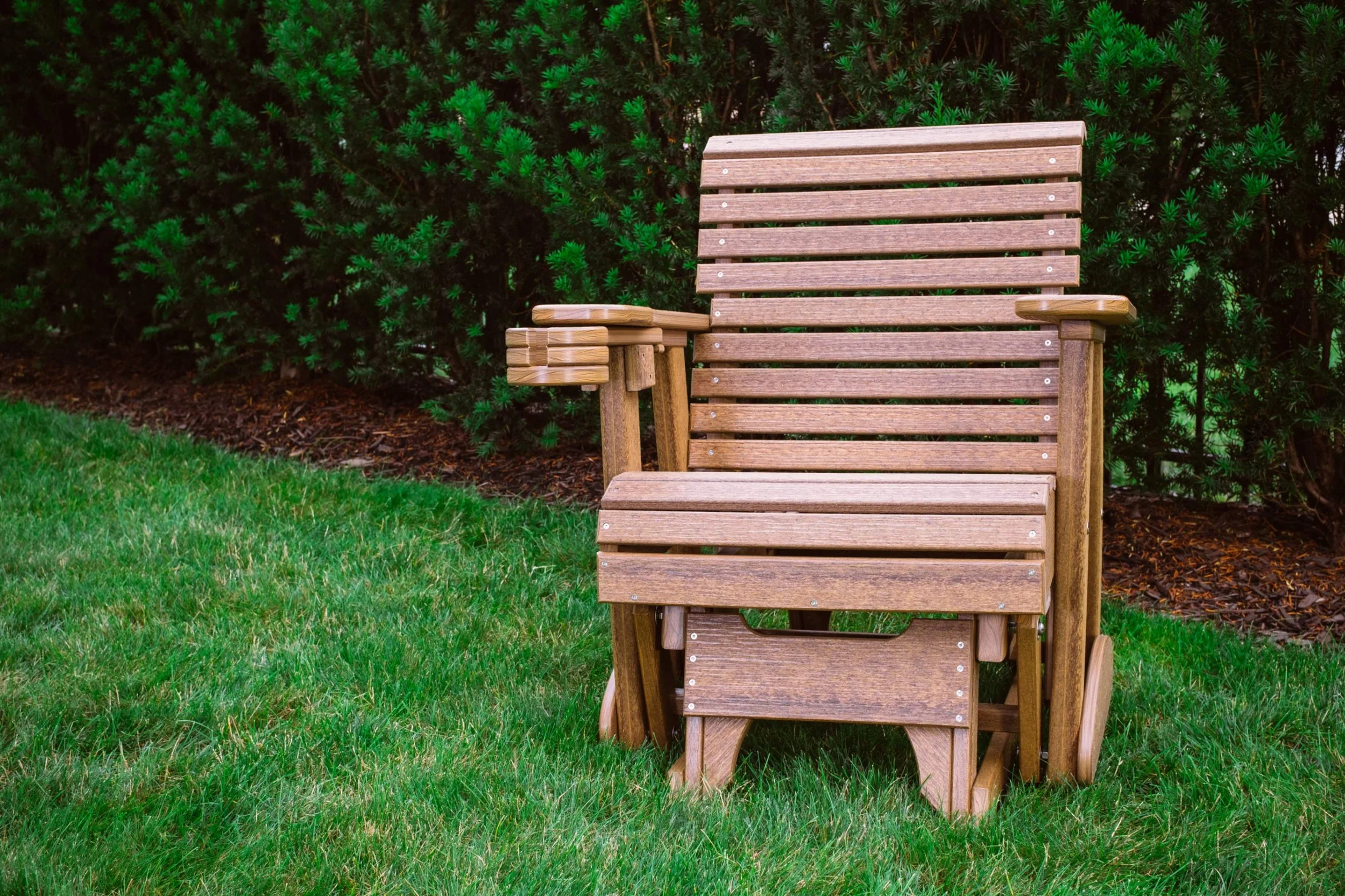 2' Plain Poly Glider (Antique Mahogany).jpg