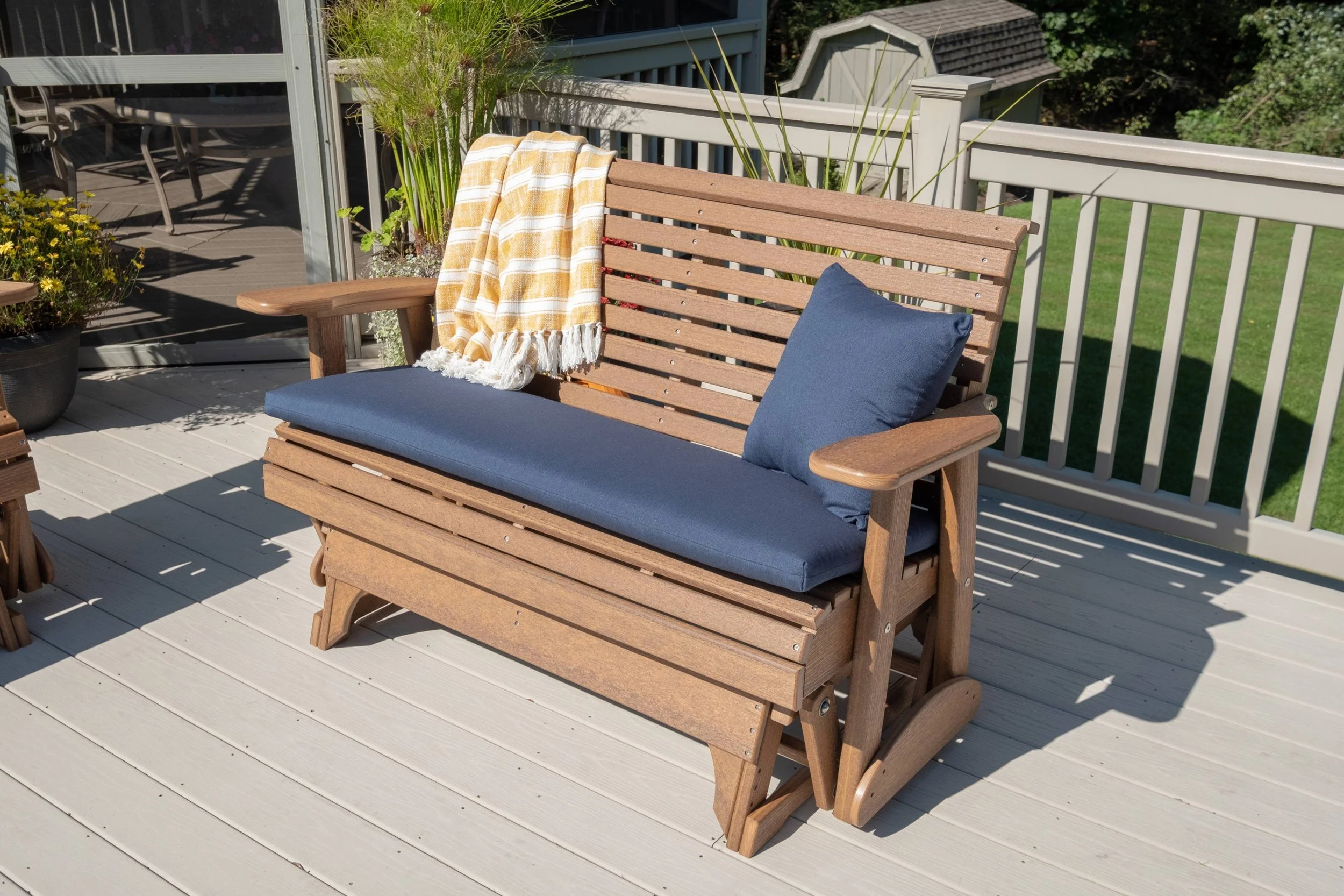 4' Plain Poly Glider (Antique Mahogany).jpg