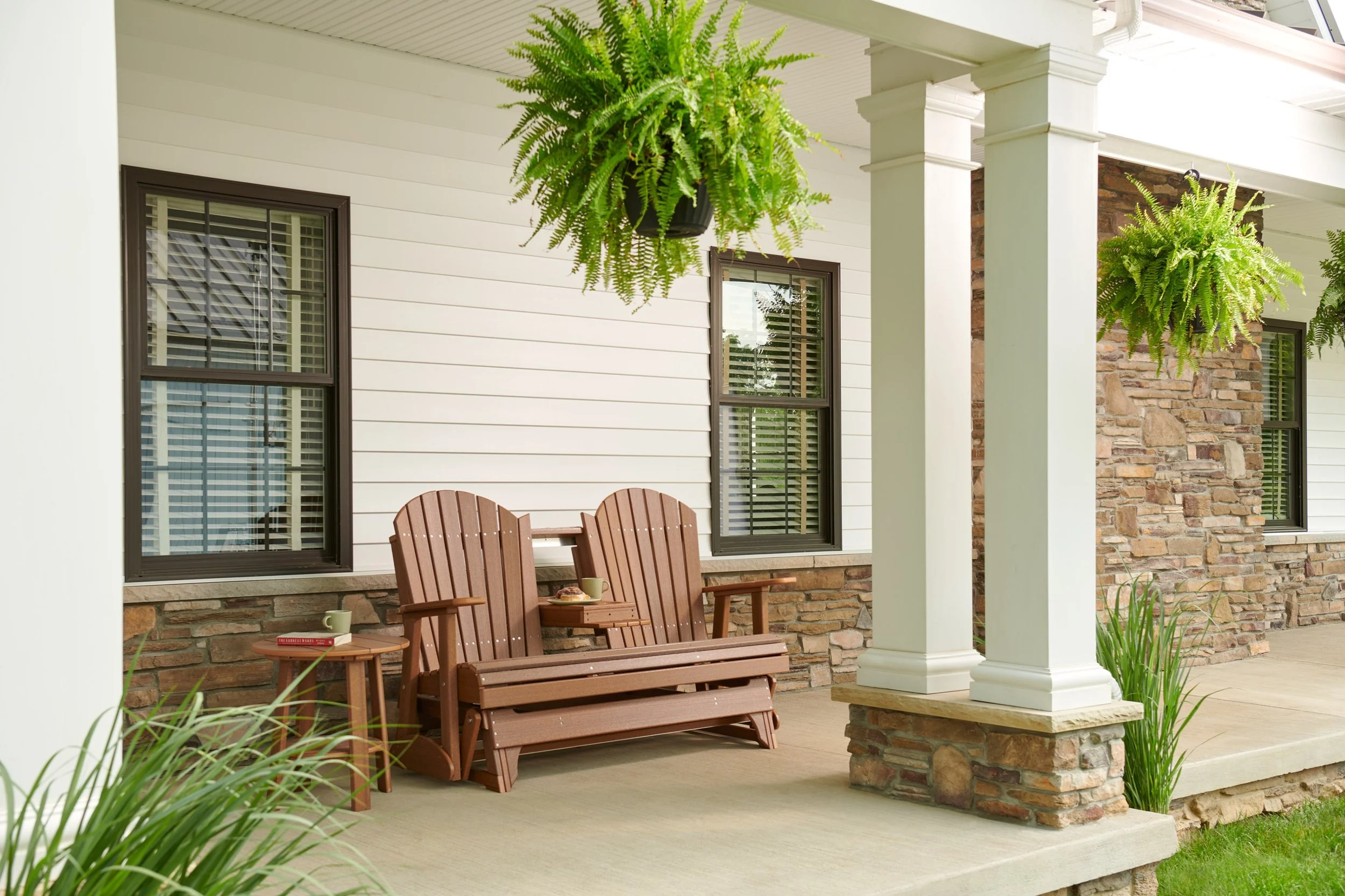 5' Adirondack Poly Glider (Antique Mahogany) 2.jpg